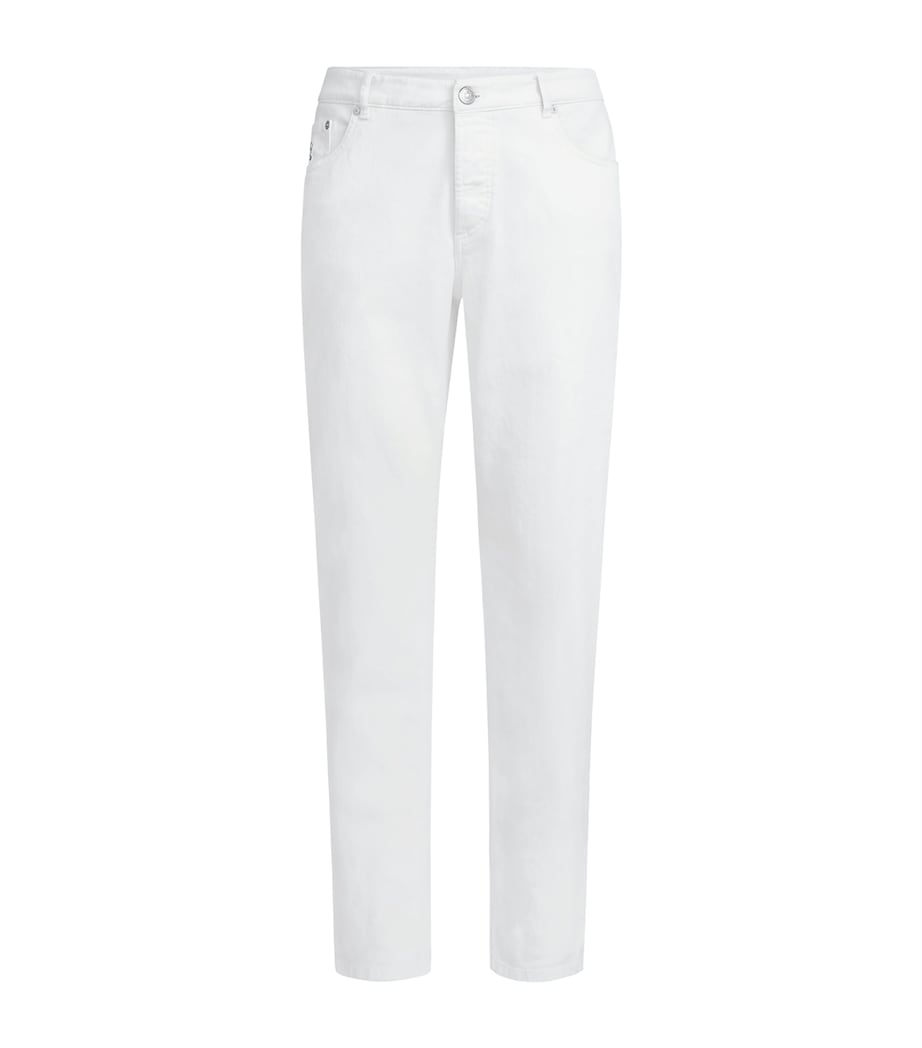 Brunello Cucinelli Mens Comfort Denim Straight Jeans Image 1