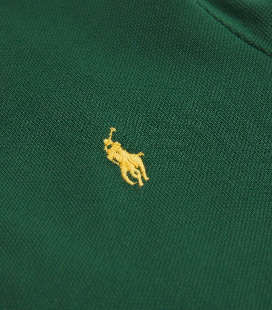 Cotton Polo Shirt (2-7 Years) GREEN Image 3