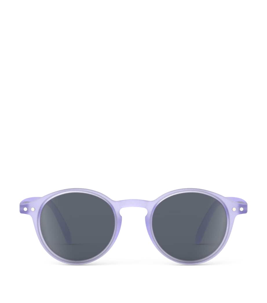 IZIPIZI KIDS #d Round Sunglasses (3-5 Years) Lavender Image 1