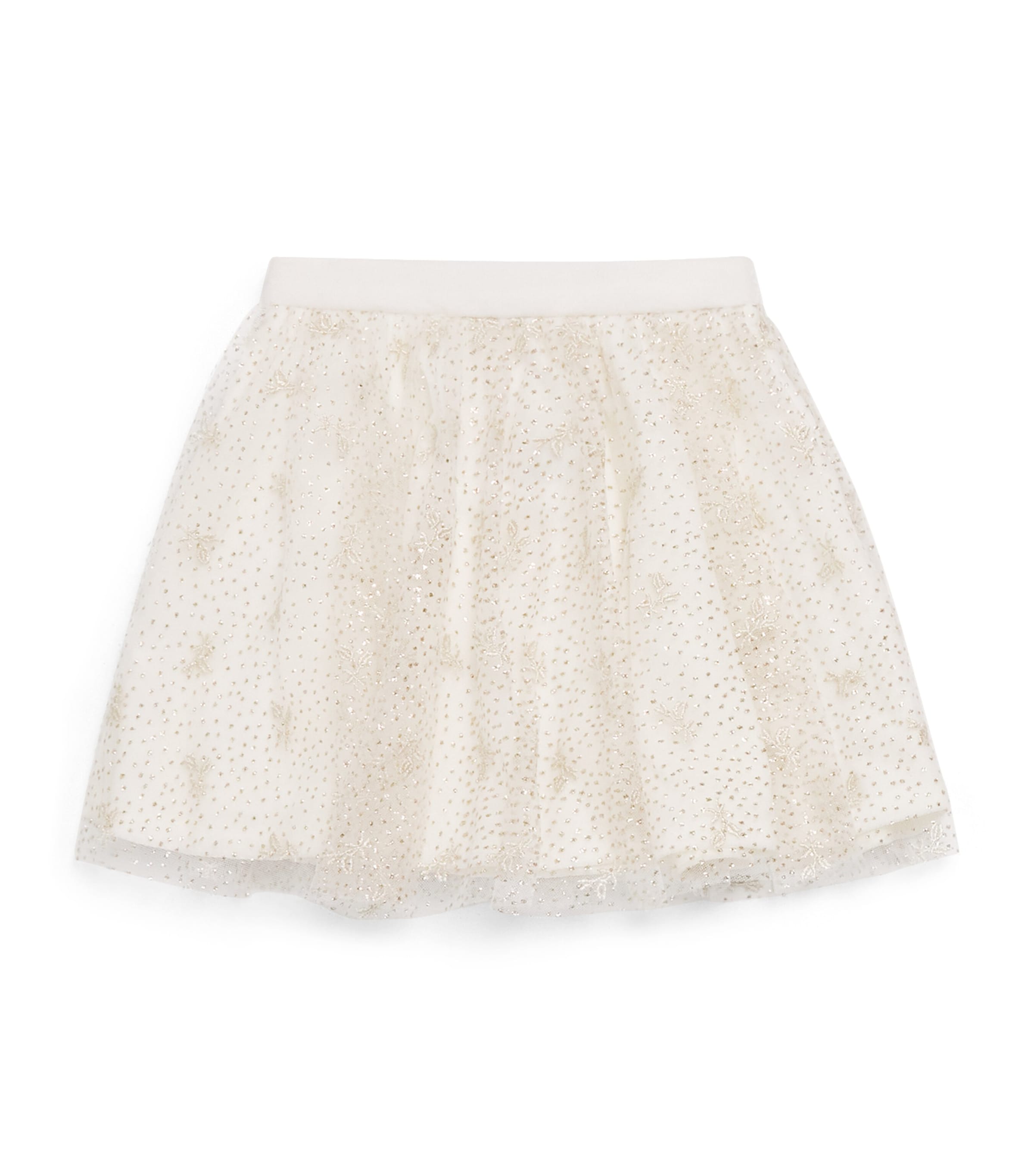 Tartine Et Chocolat Kids' Embroidered Jupona Skirt In Neutral