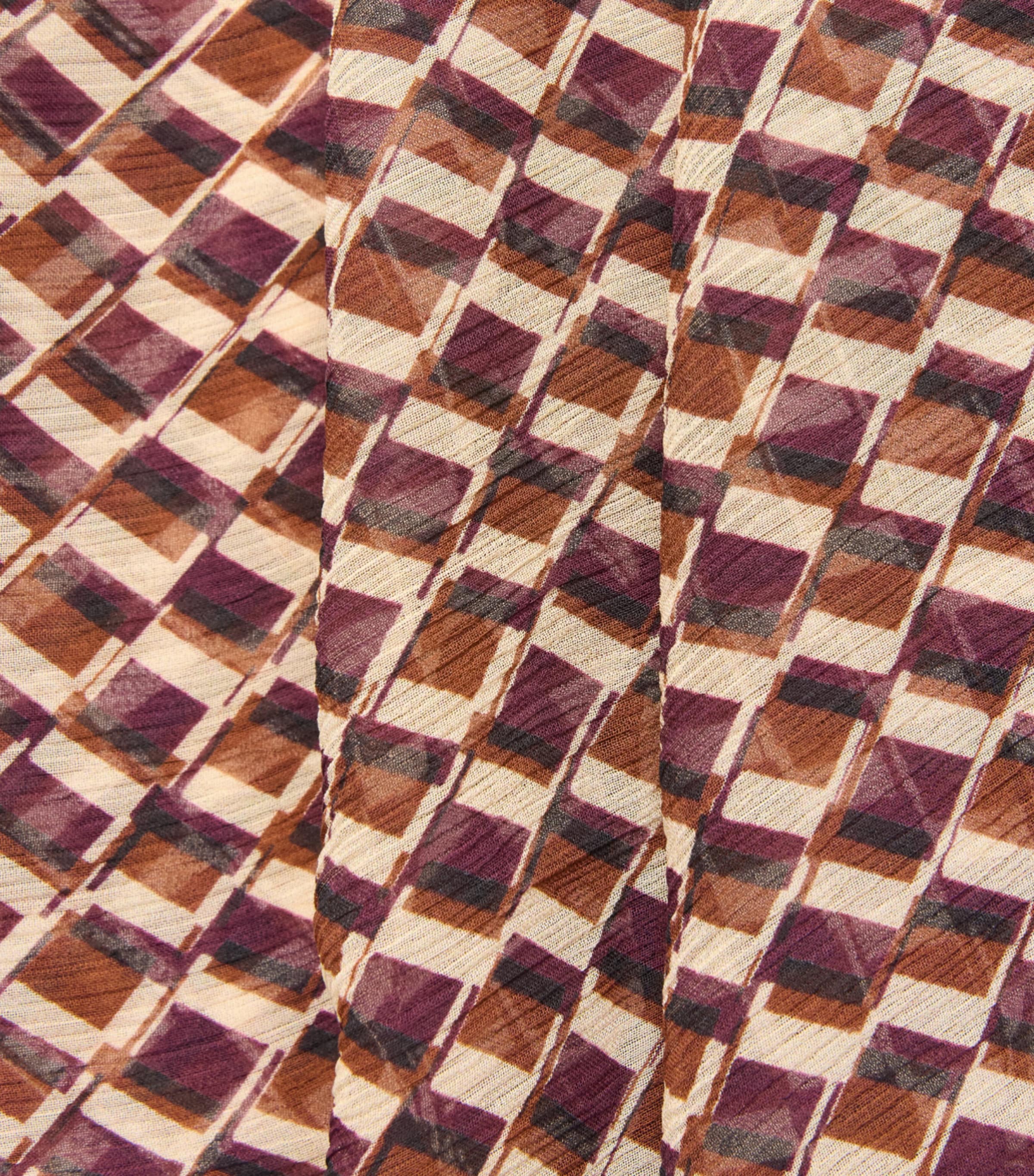 AWAY THAT DAY Womens Santorini Sarong Vintage Geo Print Image 6
