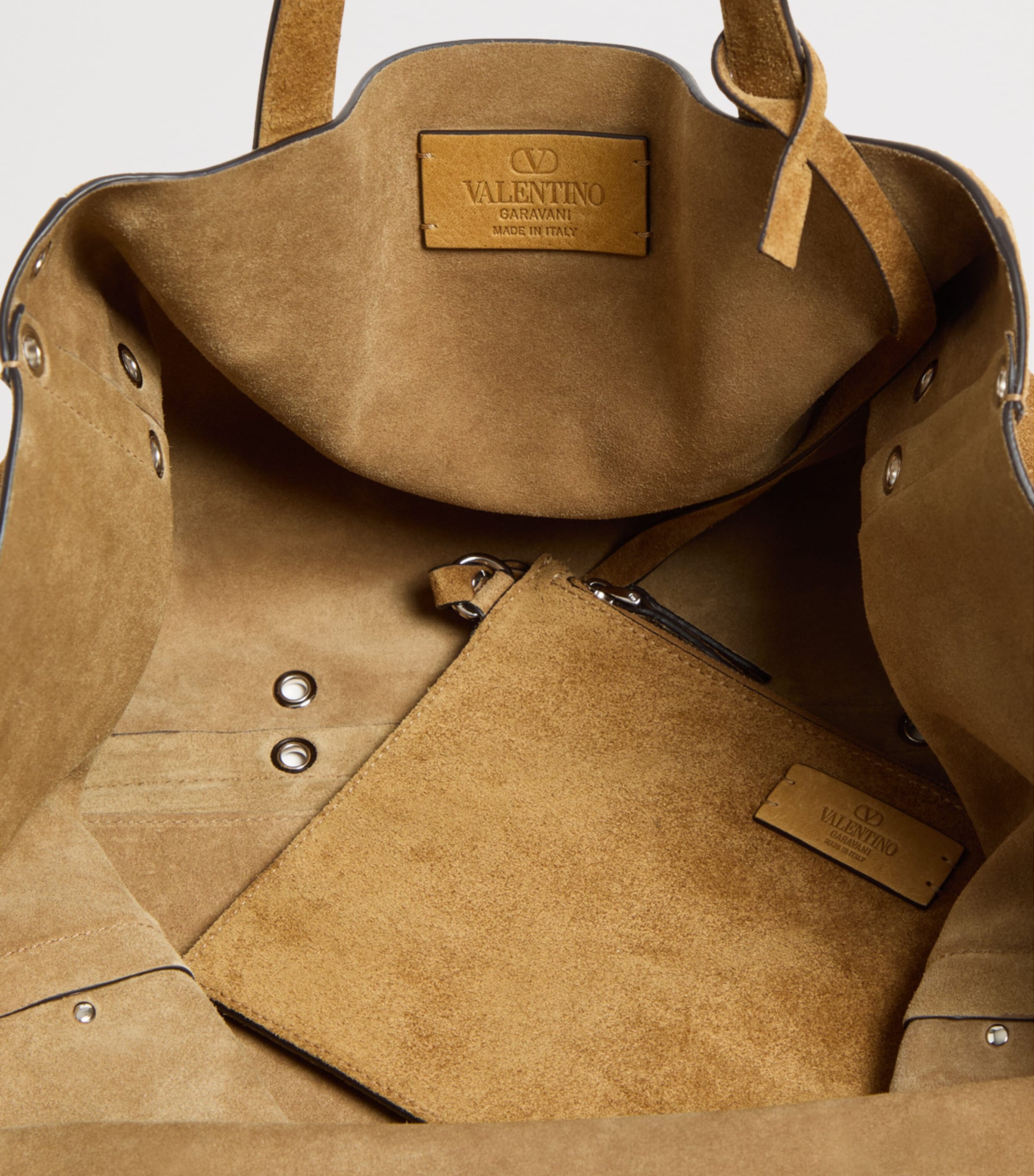 Valentino Garavani Suede Nellcote Tote Bag | Harrods US