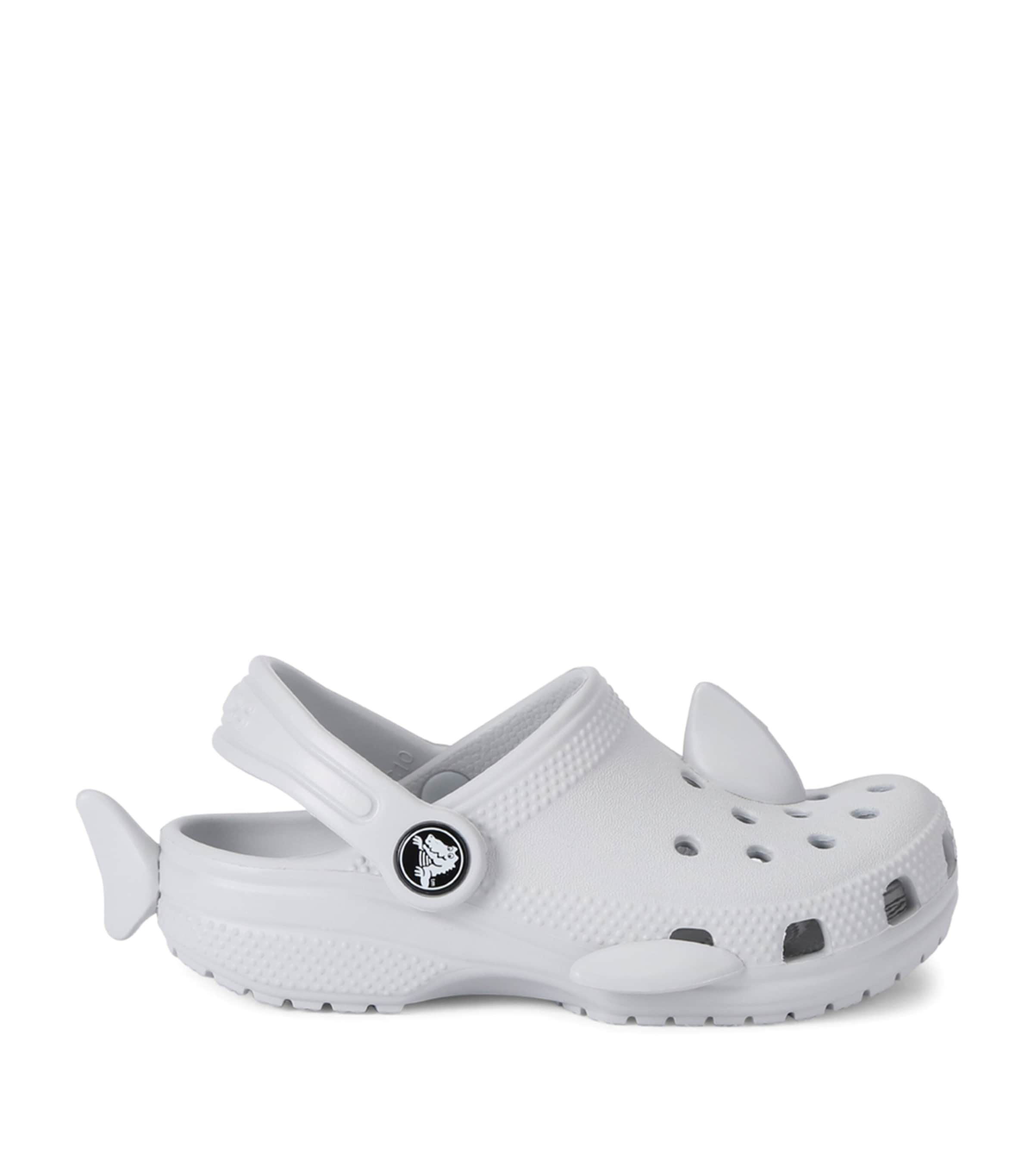 Crocs Kids' I Am Shark Clogs In Grey