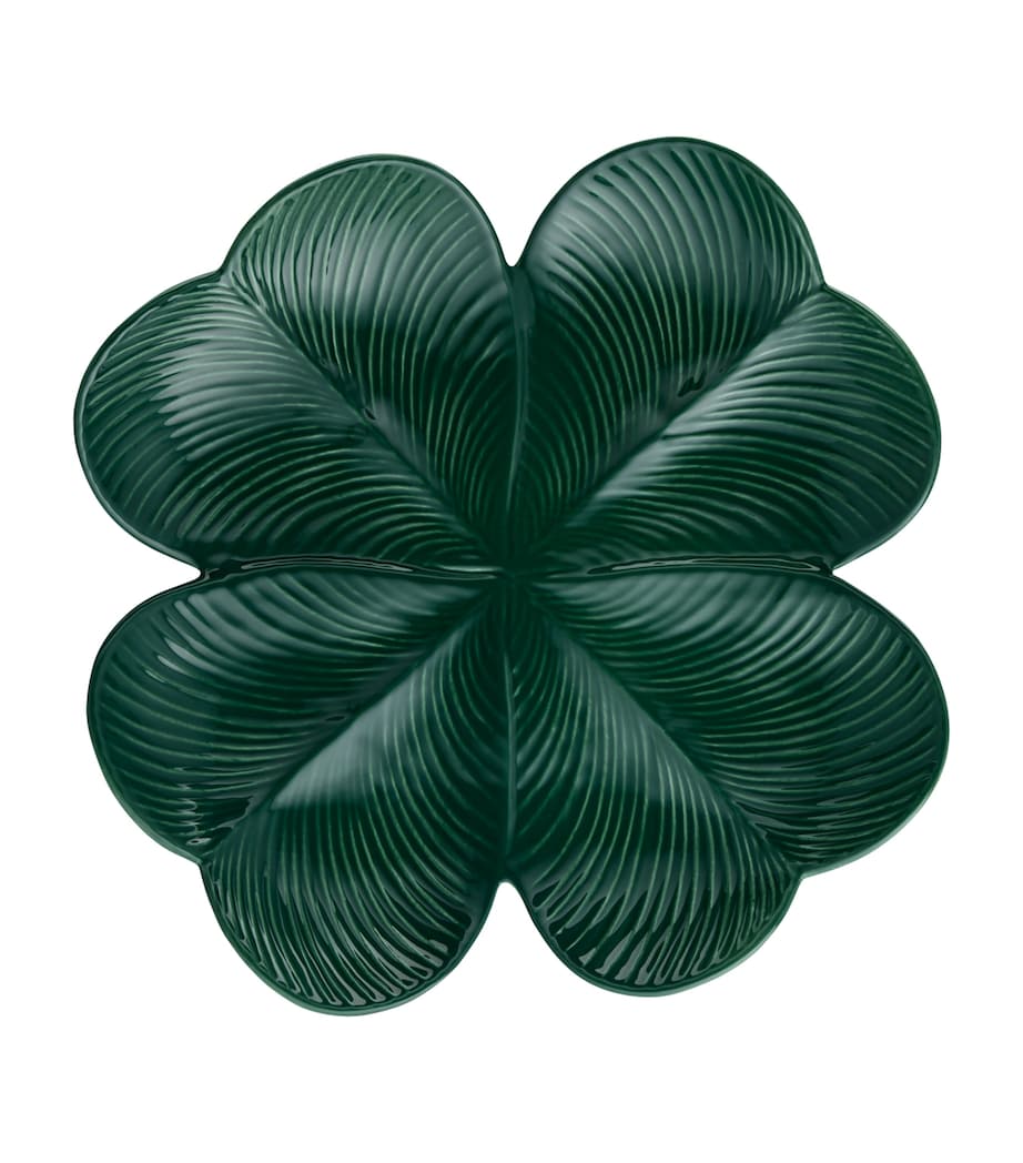 Ceramic Jour de Chance Centrepiece (30cm) GREEN Image 1