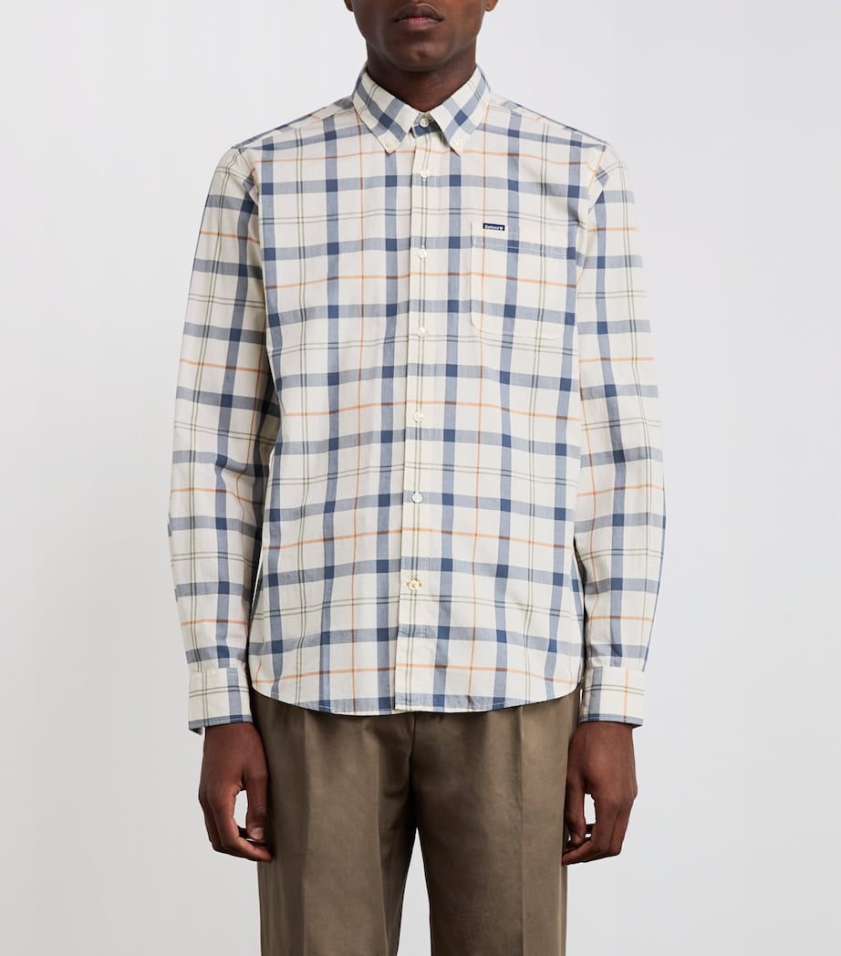Cotton Rawley Tailored Shirt SEA HAZE TARTAN Image 3
