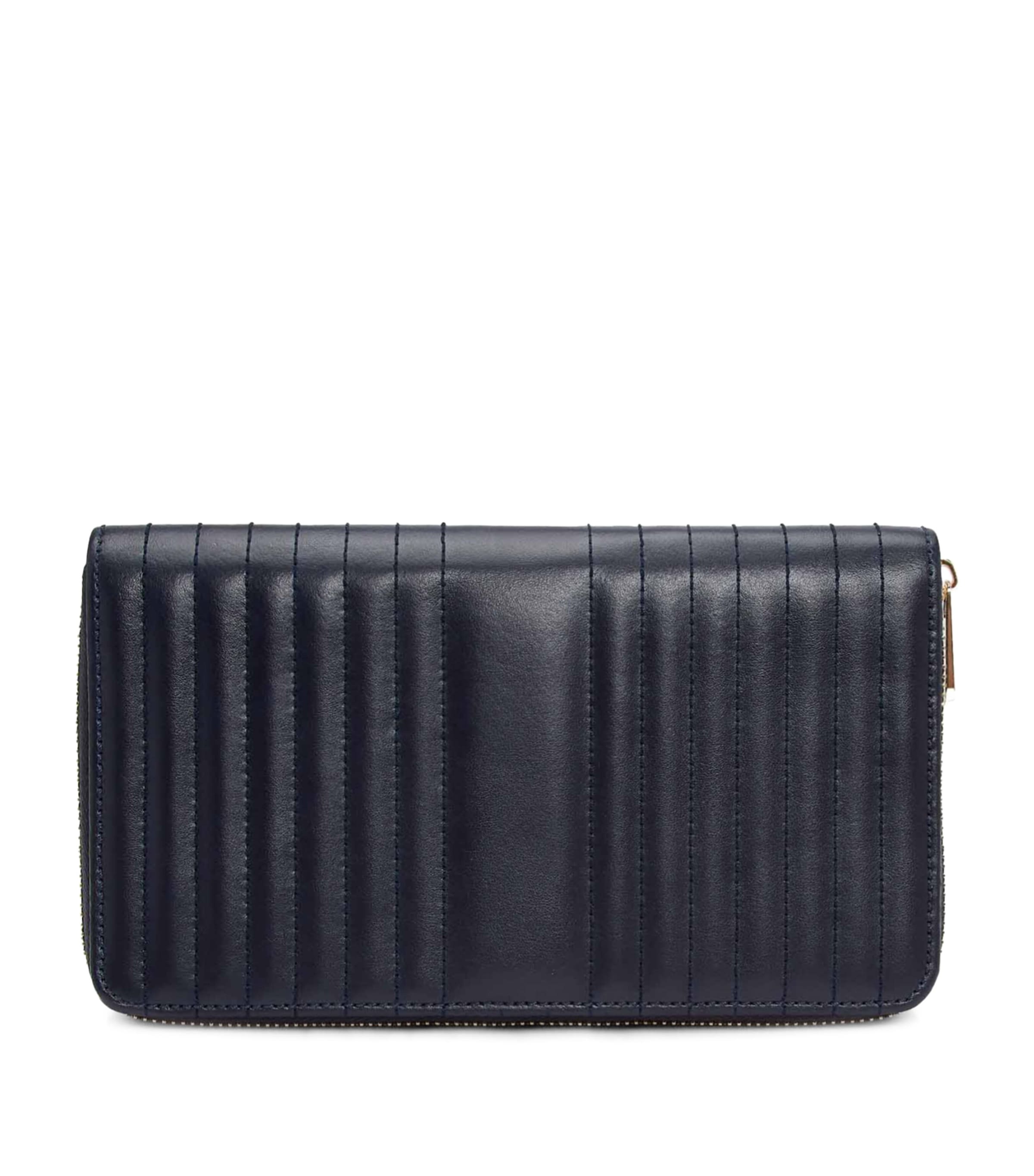 Wolf Leather Maria Jewellery Portfolio In Navy