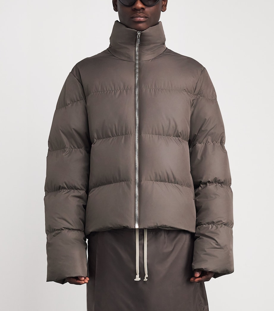 x Moncler Down Cyclopic Puffer Coat 828 - DARK DUST Image 3