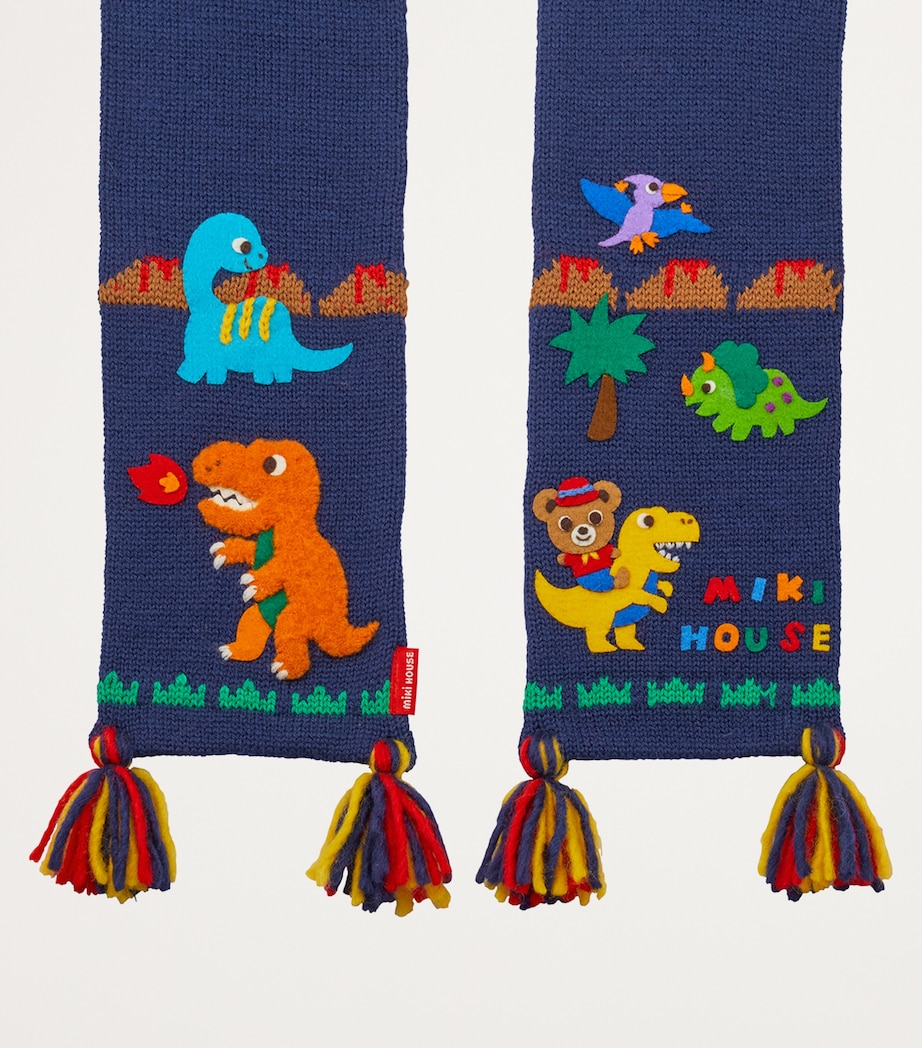 Wool-Blend Dinosaur Scarf 3 Image 2