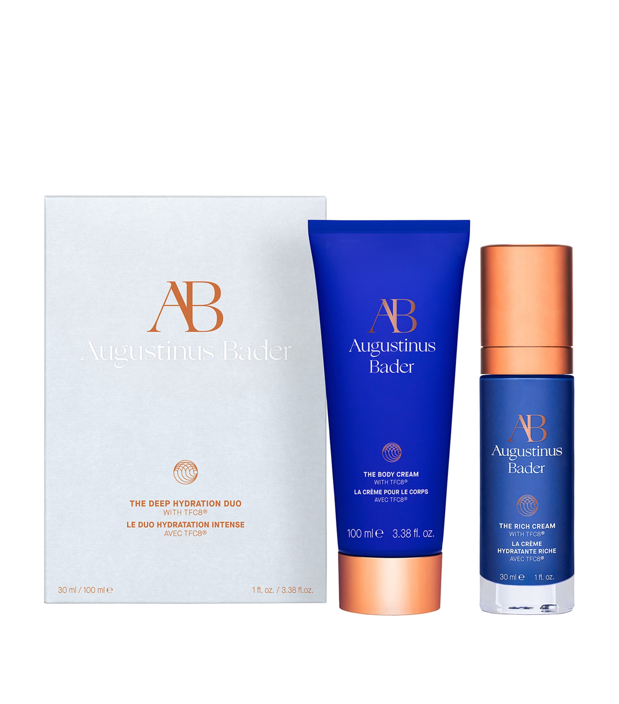 Augustinus Bader Deep Hydration Duo In Blue