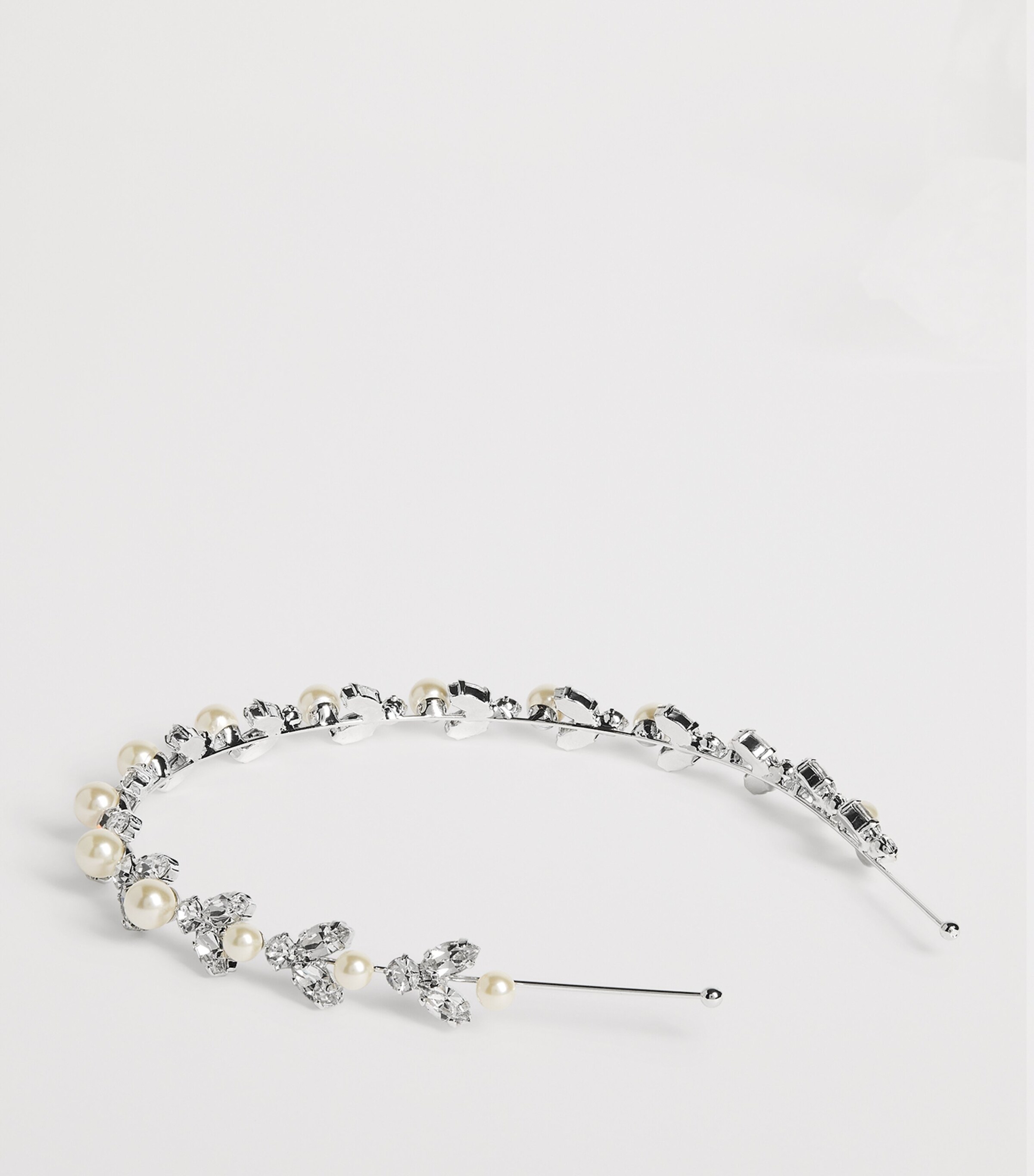 Jennifer Behr Embellished Crystal Pearl Kamila Headband Crystal Pearl Image 4