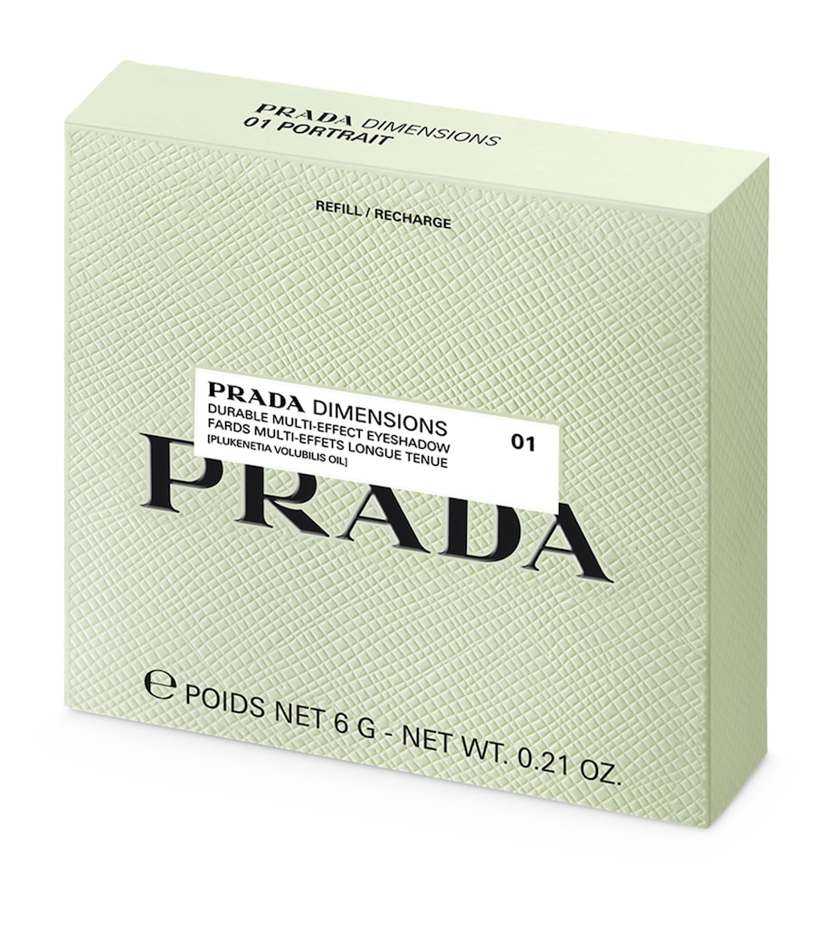Prada Beauty Dimensions Durable Multi-Effect Eyeshadow Palette - Refill Image 2