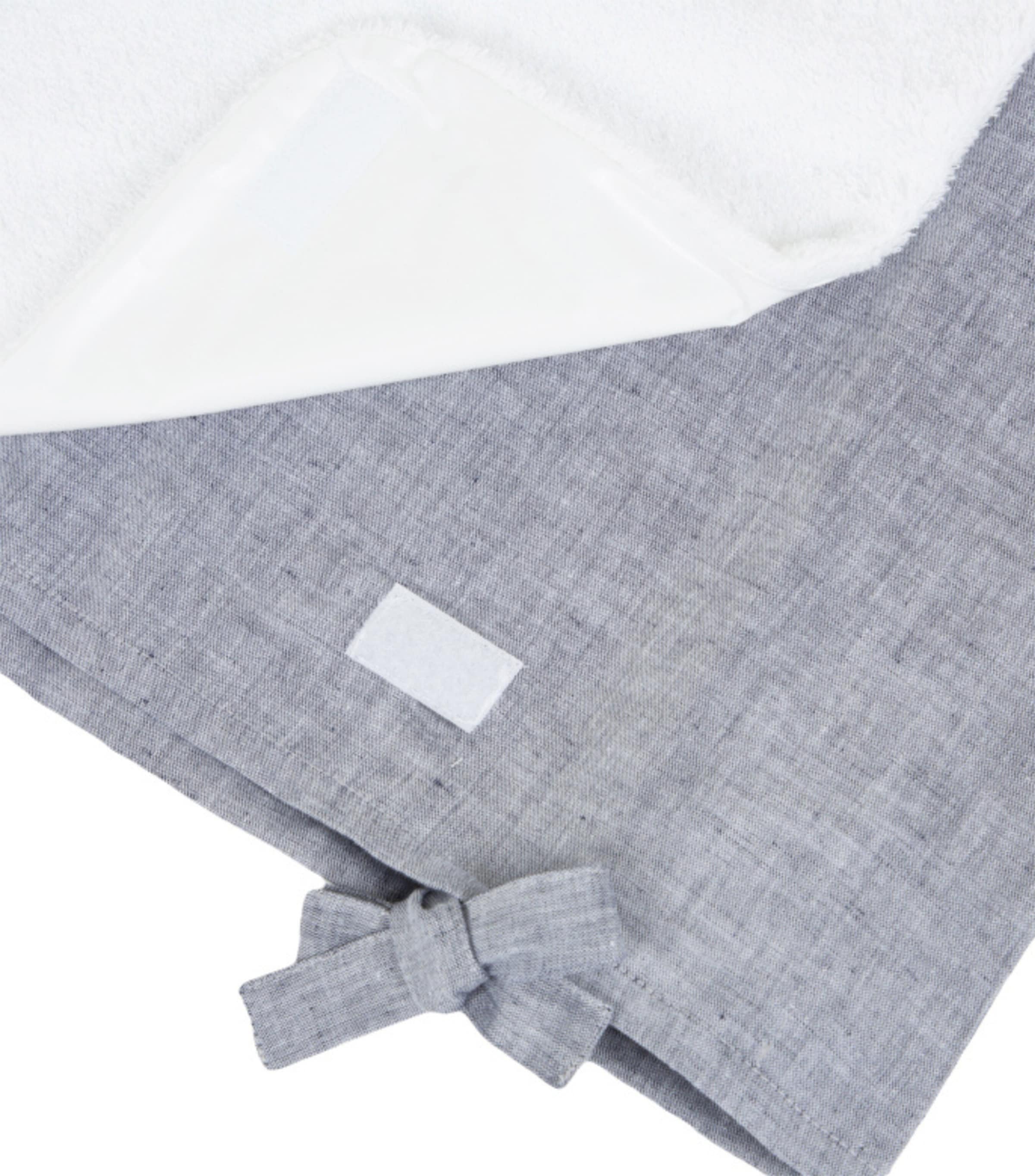 Cotton Chambray Changing Mat Cover 50 BLEU CHAMBRAY Image 4