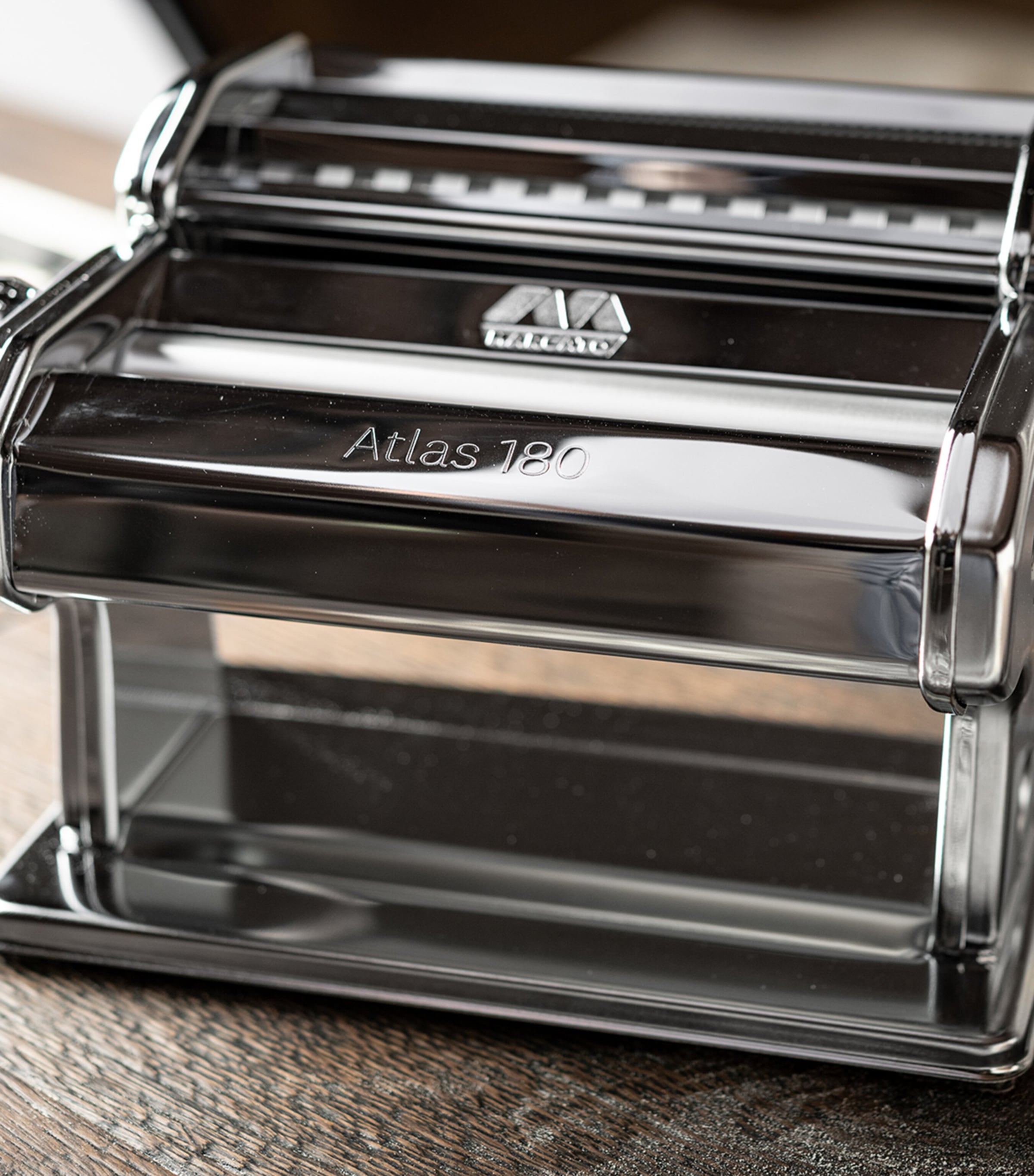 Atlas 150 Pasta Machine CHROME Image 3