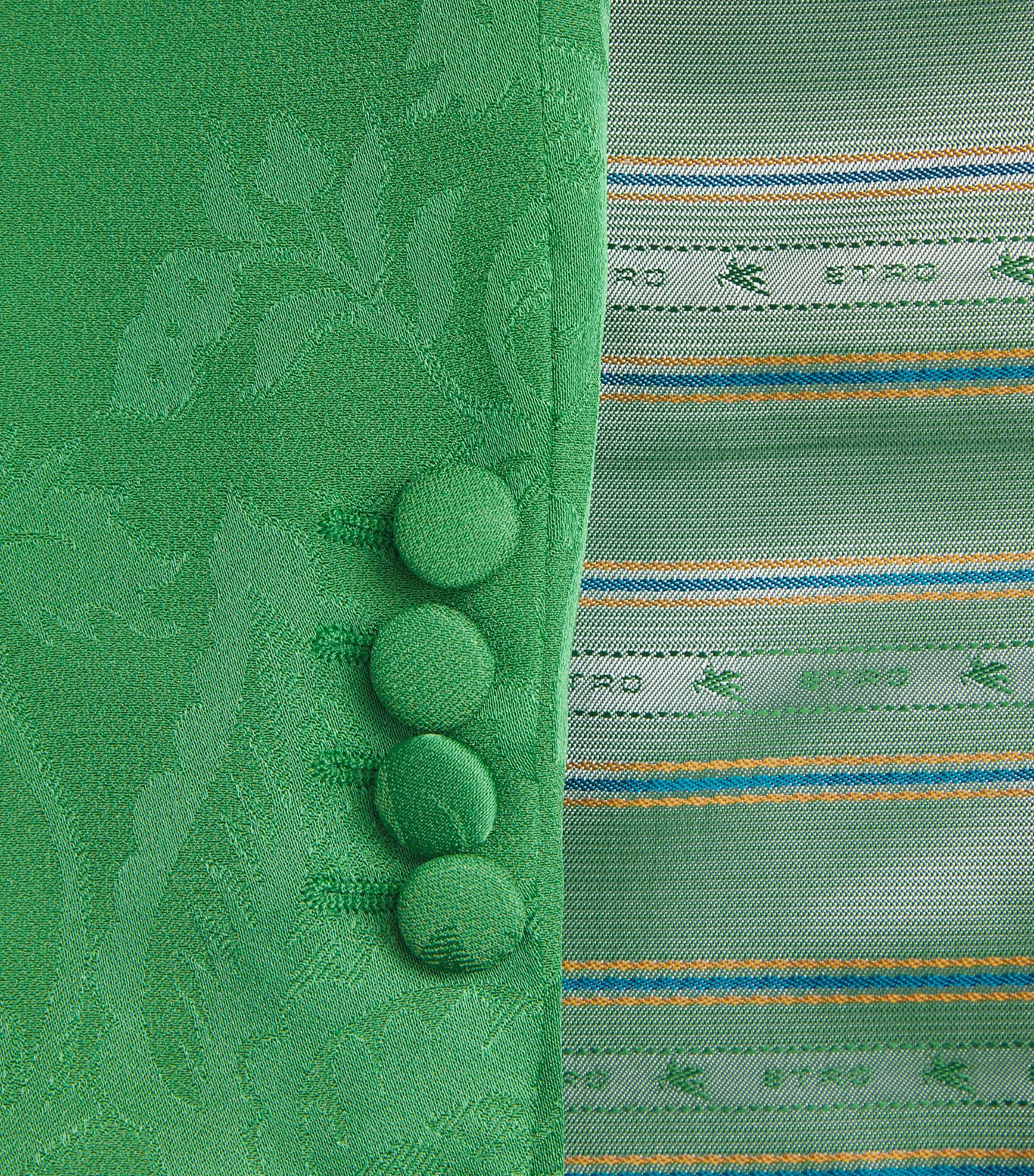 Floral Single-Breasted Blazer V0396 Image 5