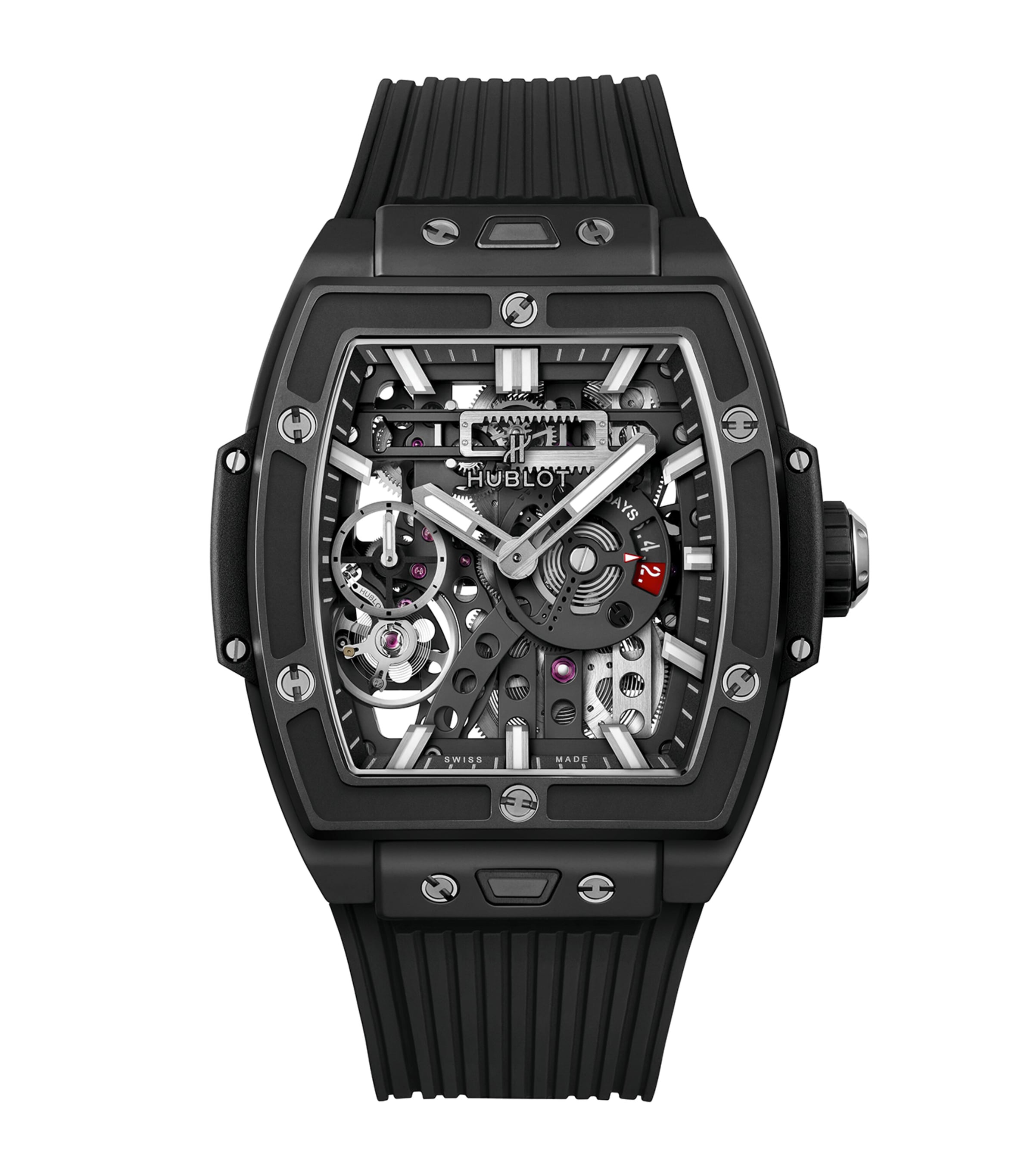 Hublot Ceramic Spirit Of Big Bang Meca-10 Watch In Black