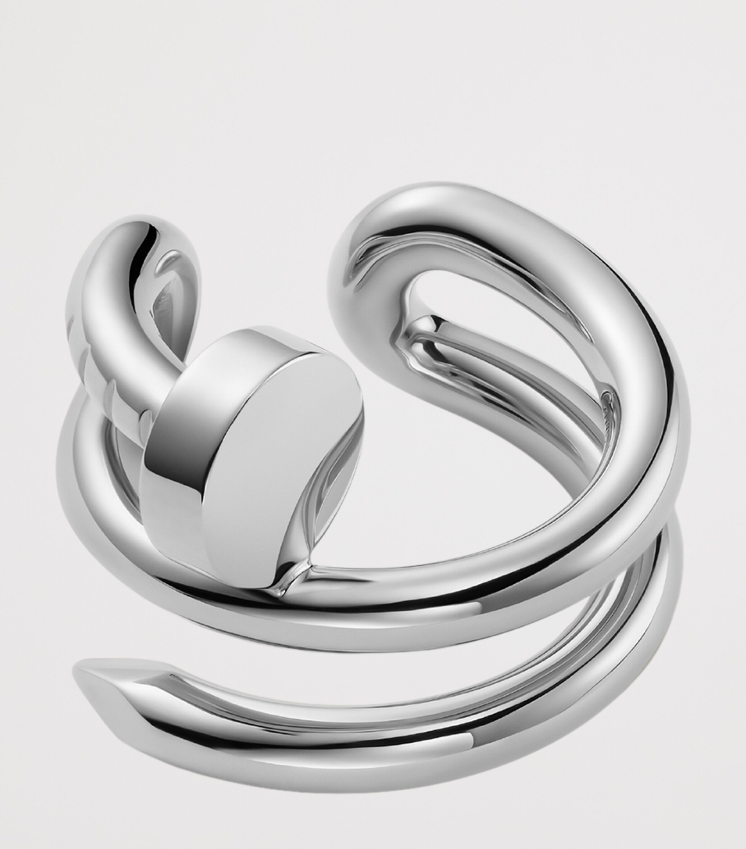 Cartier White Gold Juste un Clou Double Ear Cuff White Gold Image 2