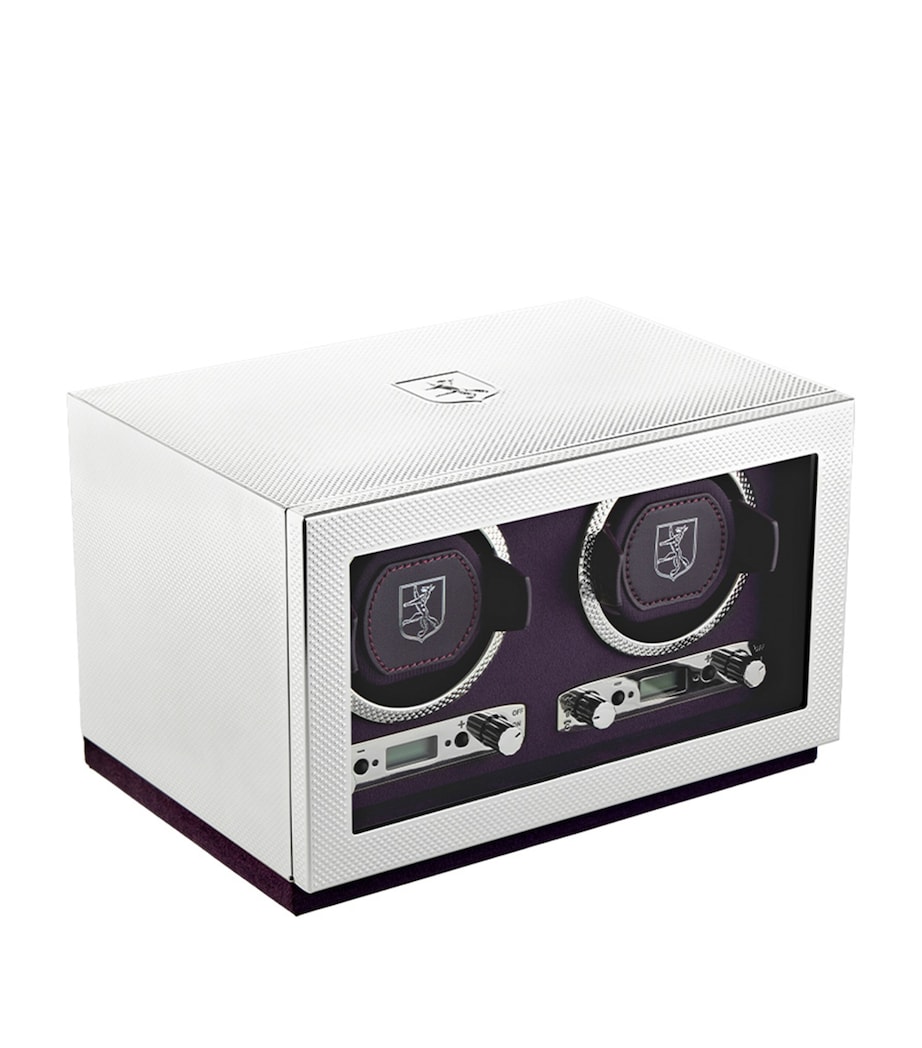 Silver Double Watch Winder SILVER Image 3