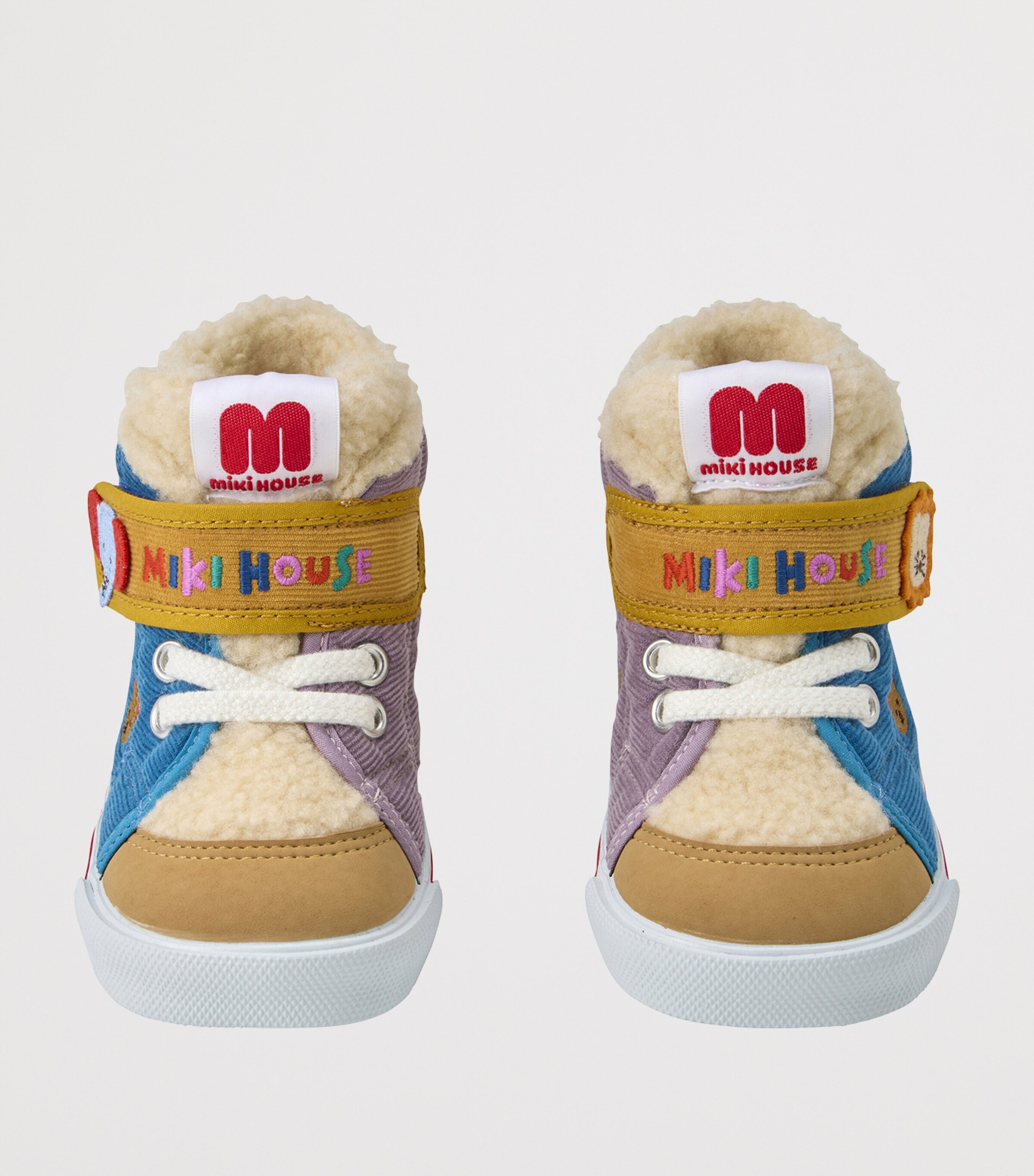 Cotton-Blend Velcro Sneakers 87 Image 6