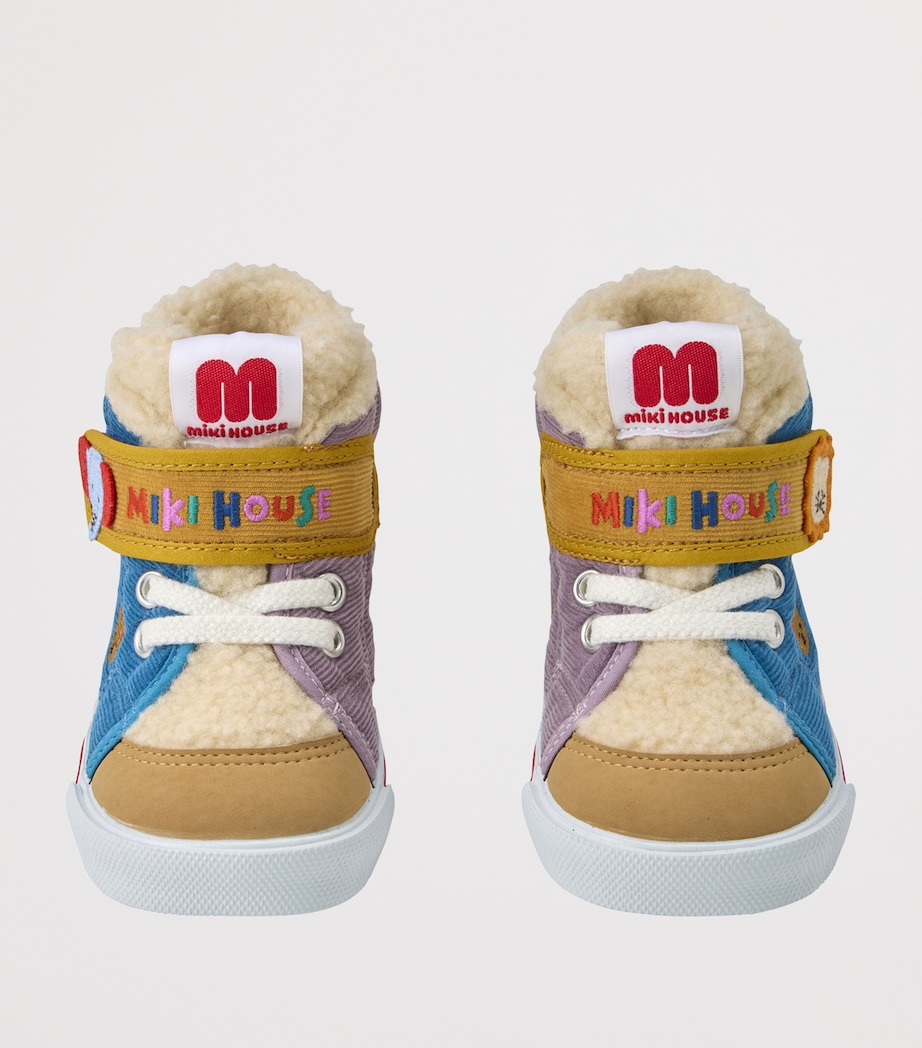 Cotton-Blend Velcro Sneakers 87 Image 6