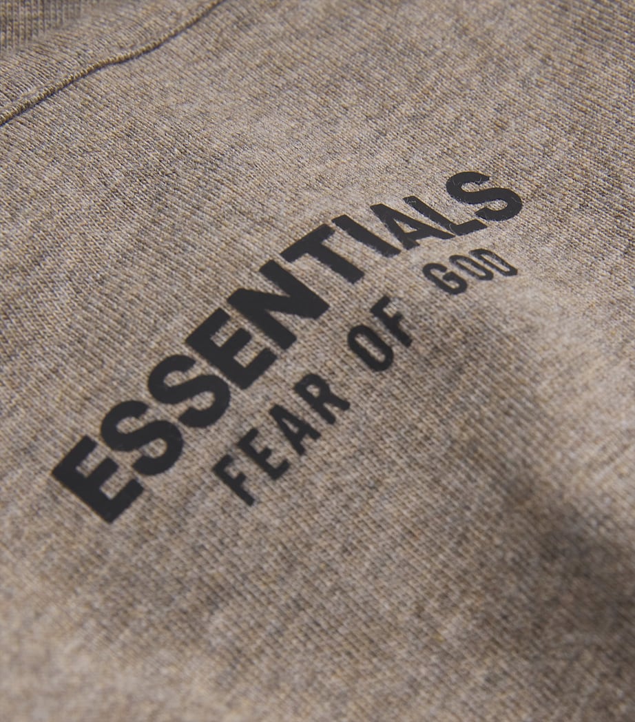 Cotton Oversized Logo Tank Top HOMESTEAD HEATHER Image 5