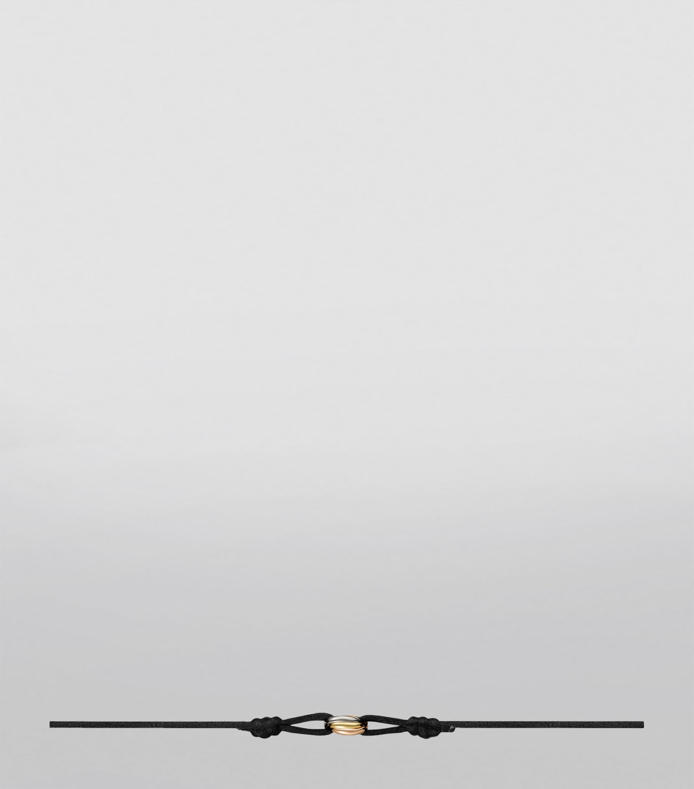 White, Yellow and Rose Gold Trinity Bracelet MULTI Image 6