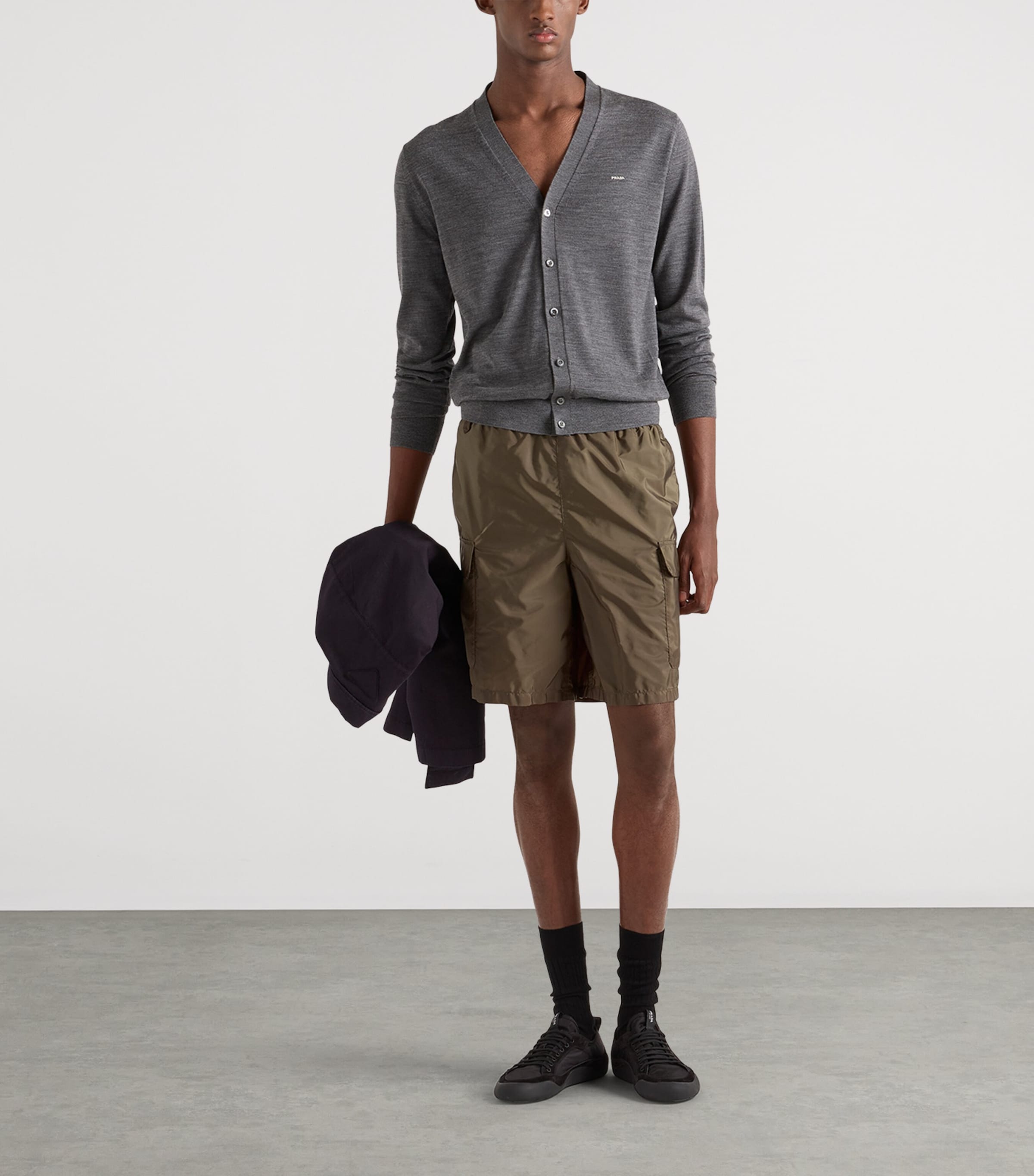 Prada Mens Re-Nylon Swim Shorts Image 2