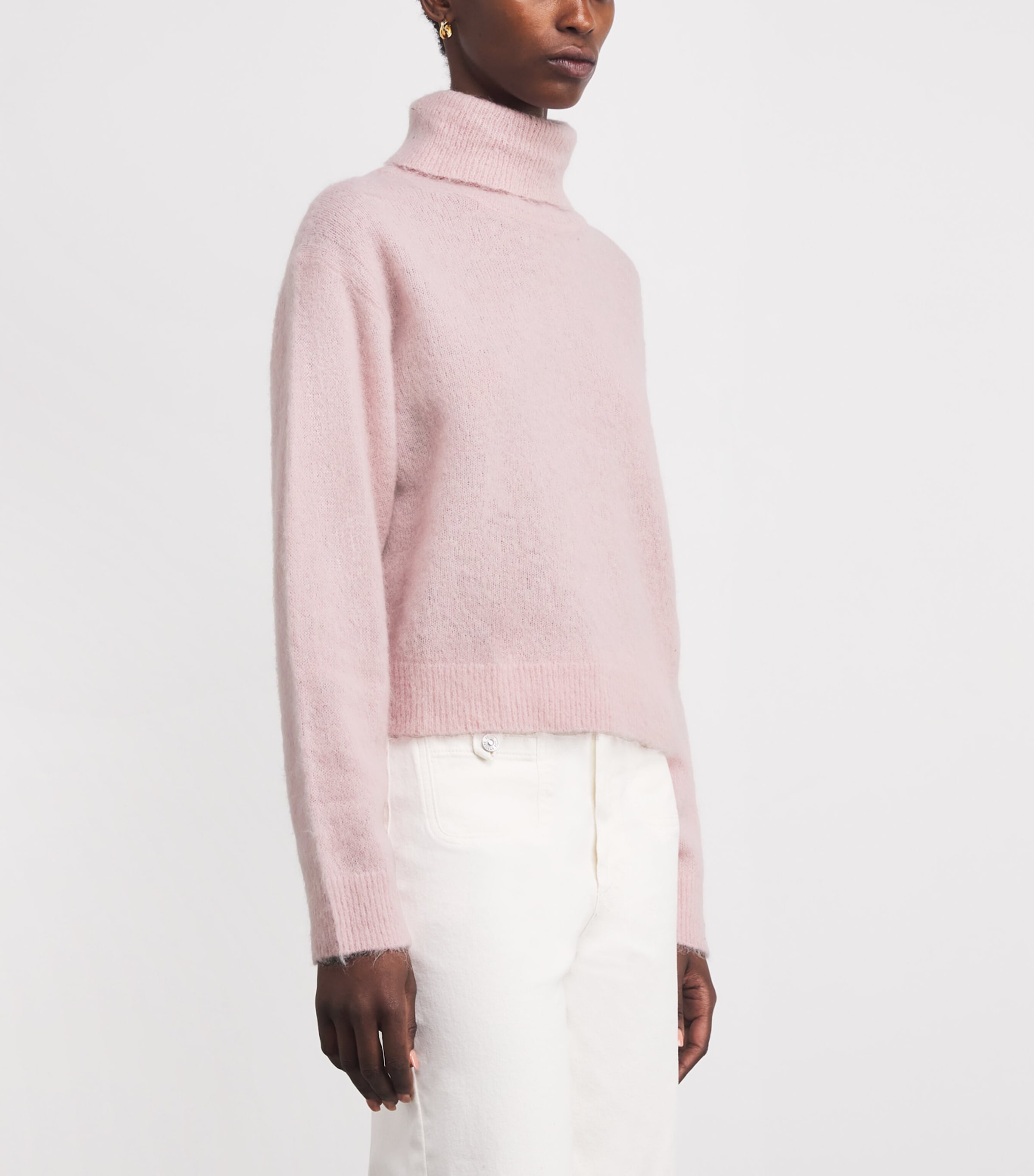 Rollneck Viviana Sweater BLUSH PINK Image 3