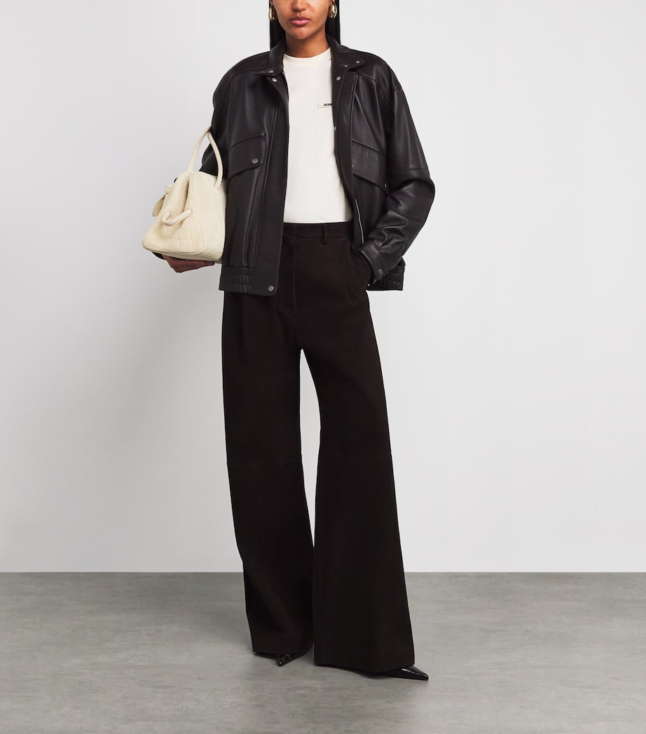 Cotton Grosgrain Logo T-Shirt 131 LIGHT BEIGE 2 Image 2