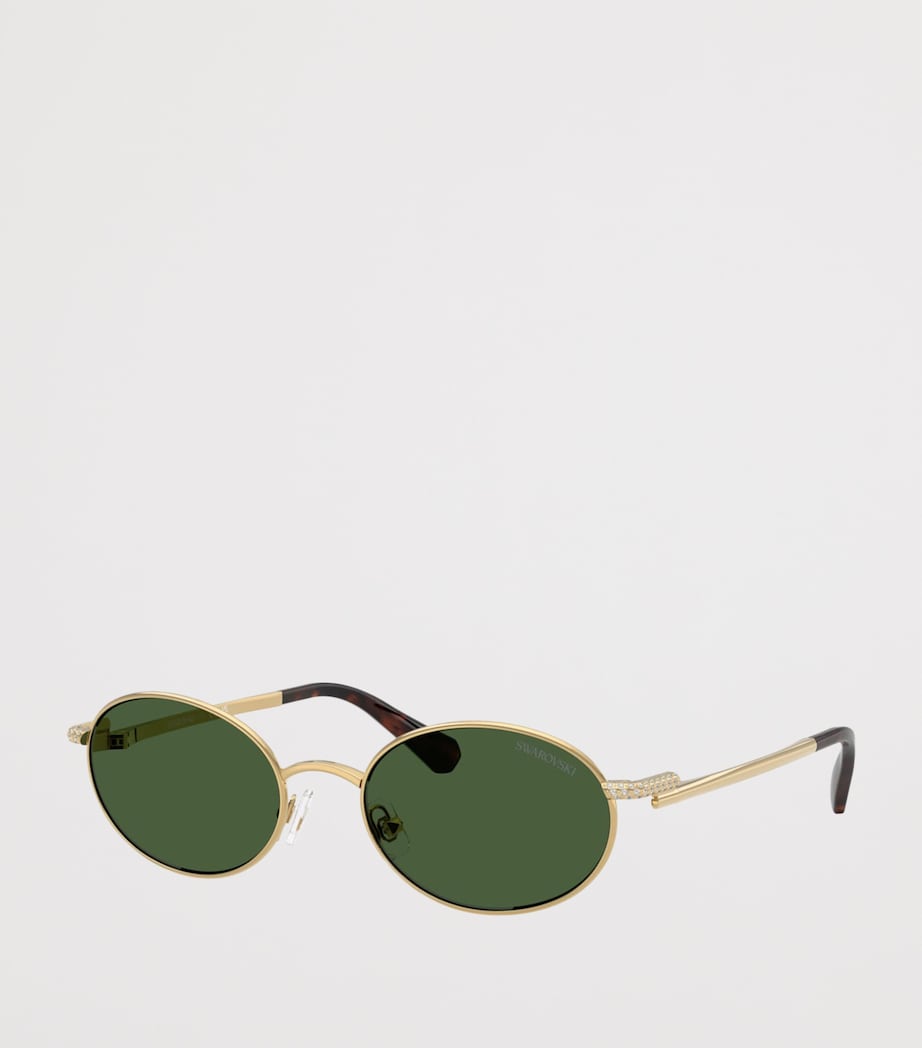 Swarovski SK7033 Oval Sunglasses Image 2