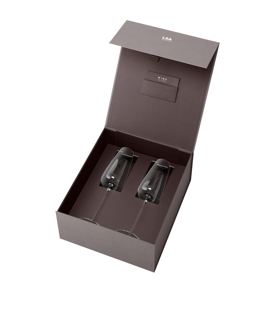 Set of 2 Wine Culture Red Wine Balloon Glasses (590ml) CLEAR Image 4