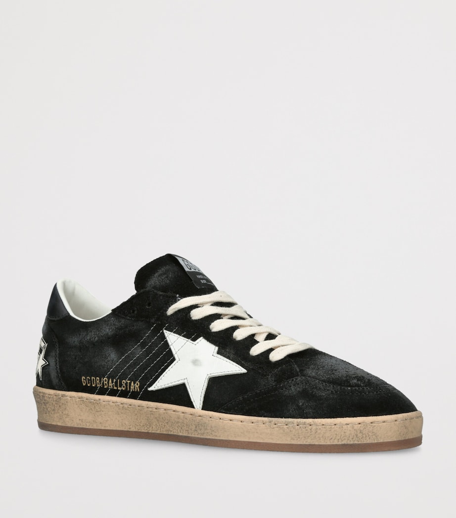 Suede Ball Star Sneakers BLACK Image 3