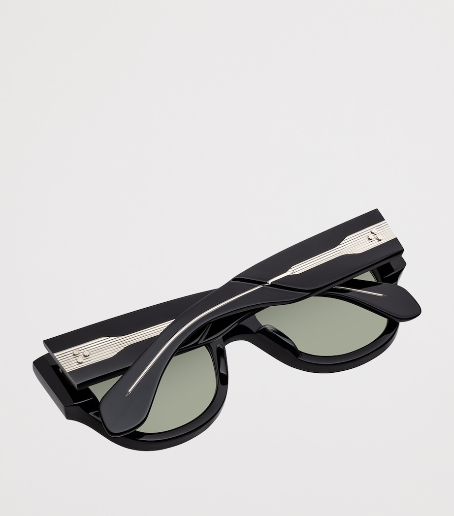 Jacques Marie Mage Acetate Chelsea Sunglasses Bottle Green Image 4