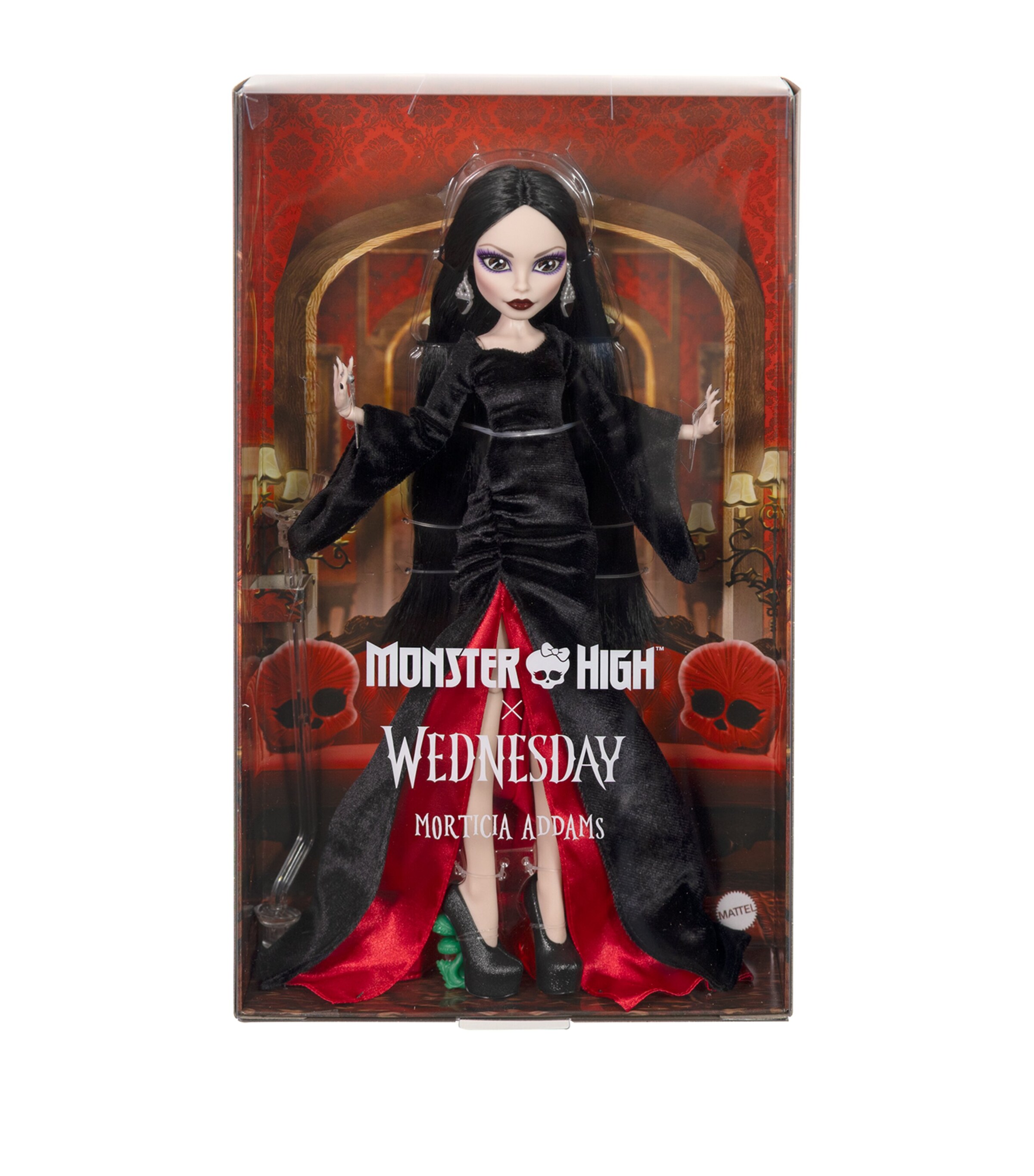 MONSTER HIGH x Wednesday Morticia Addams Collectible Doll Image 4