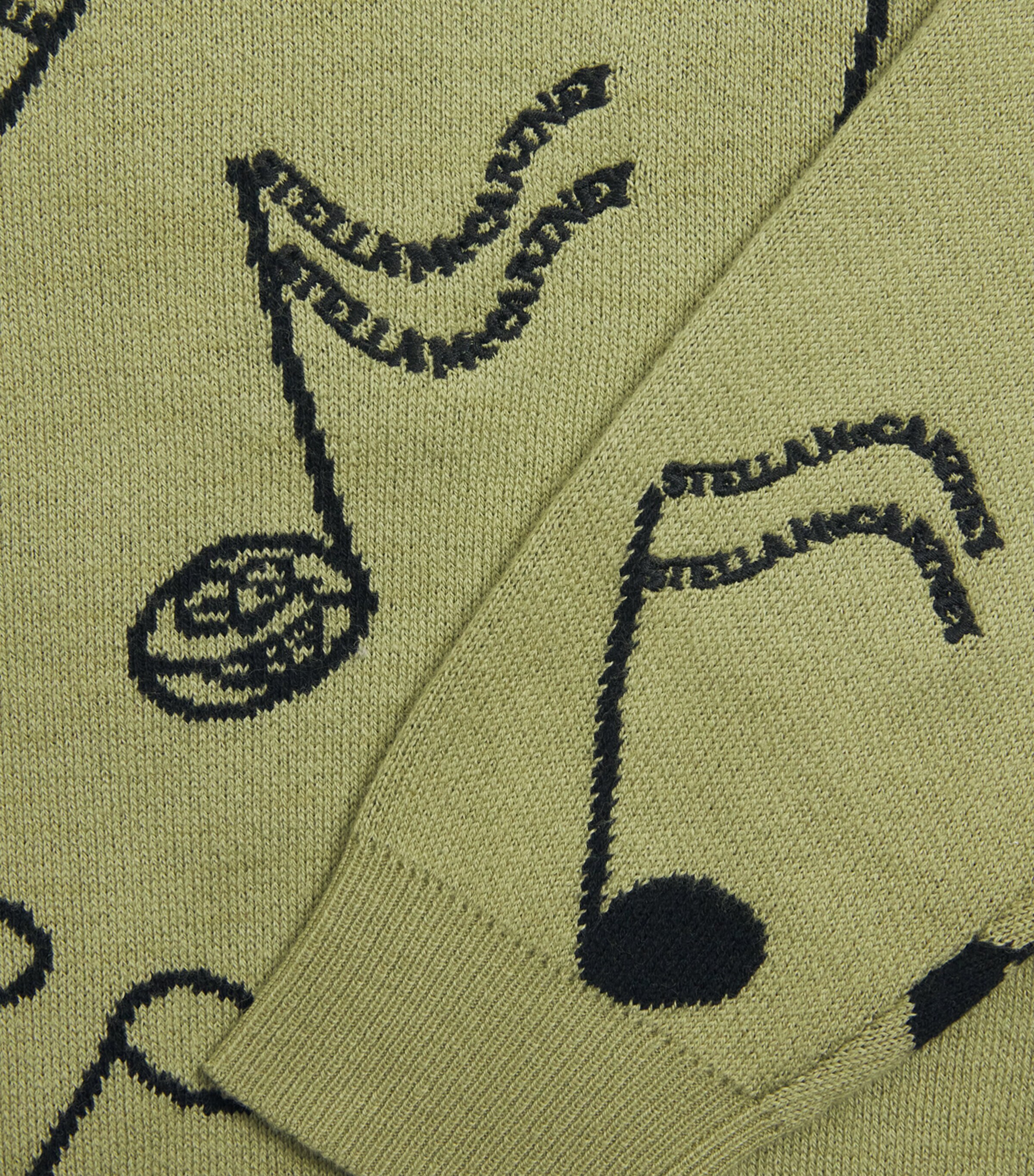 Organic Cotton Music Sweater (2-14 Years) 770GREEN Image 3