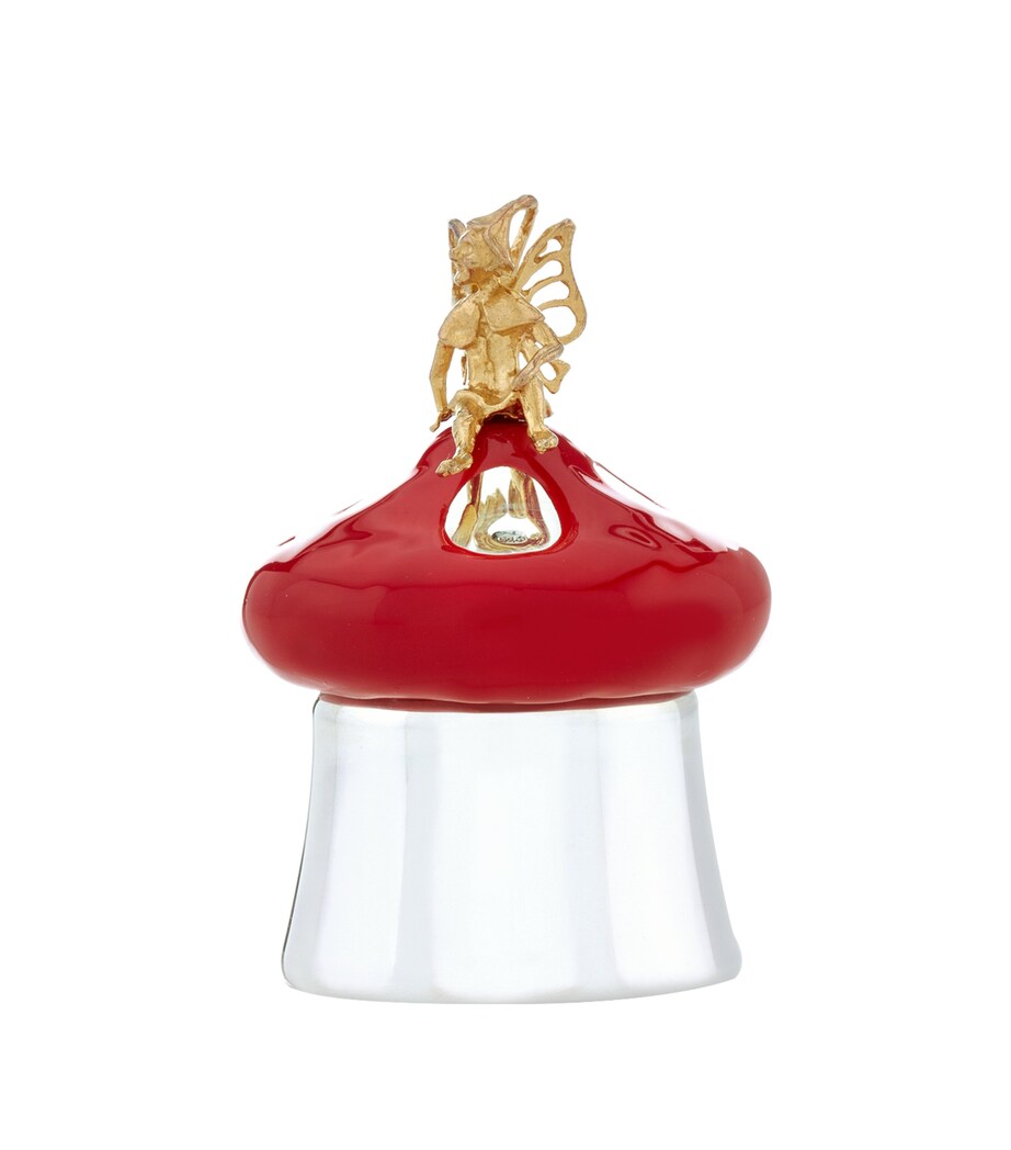 Sterling Silver Toadstool Keepsake Box SILVER Image 2