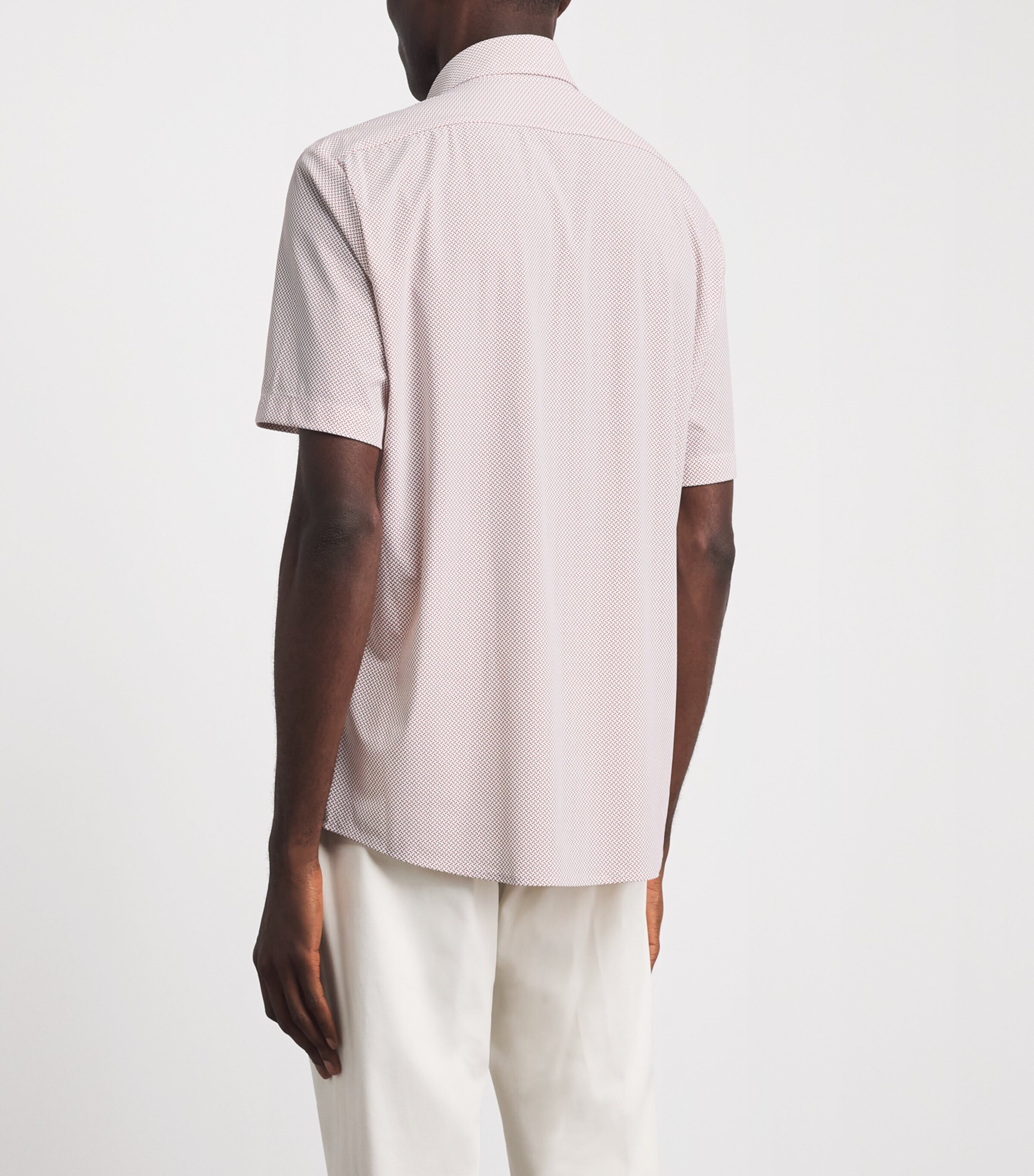 BOSS Mens Slim Liam Shirt Light/pastel Pink Image 5