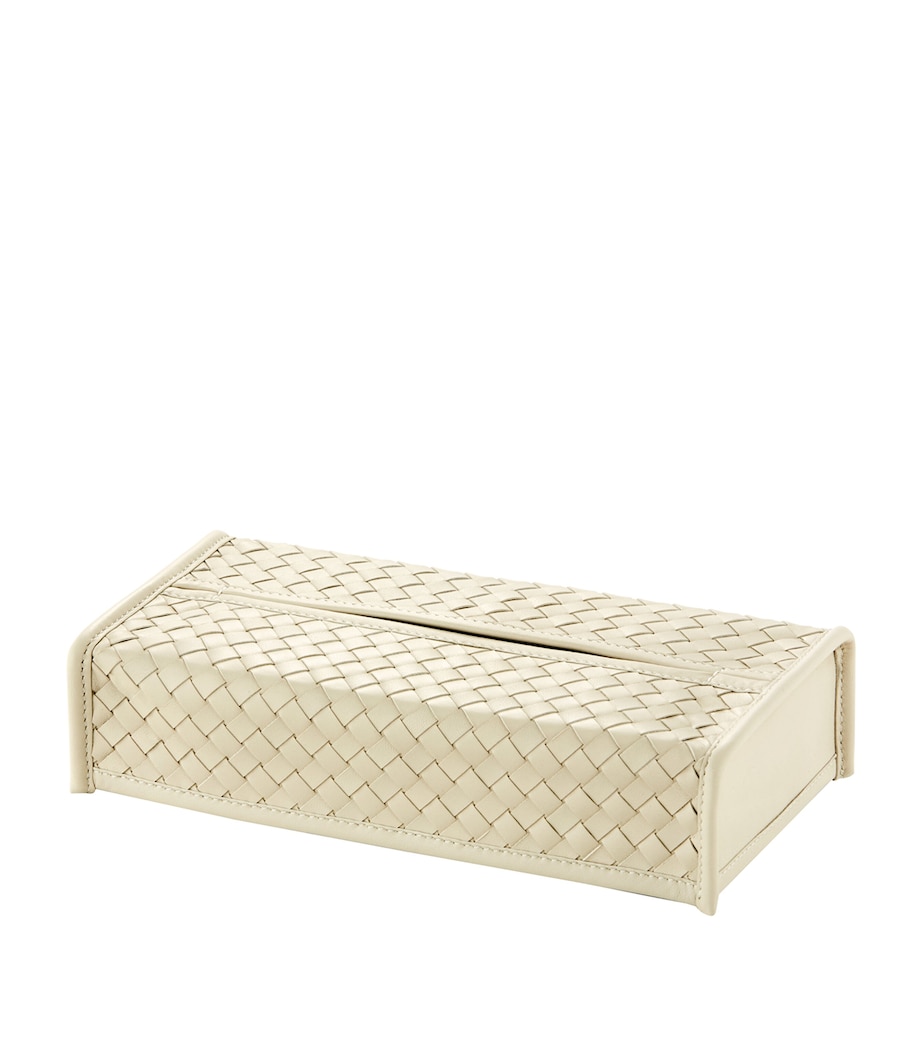 Woven Rectangular Box IVORY Image 1