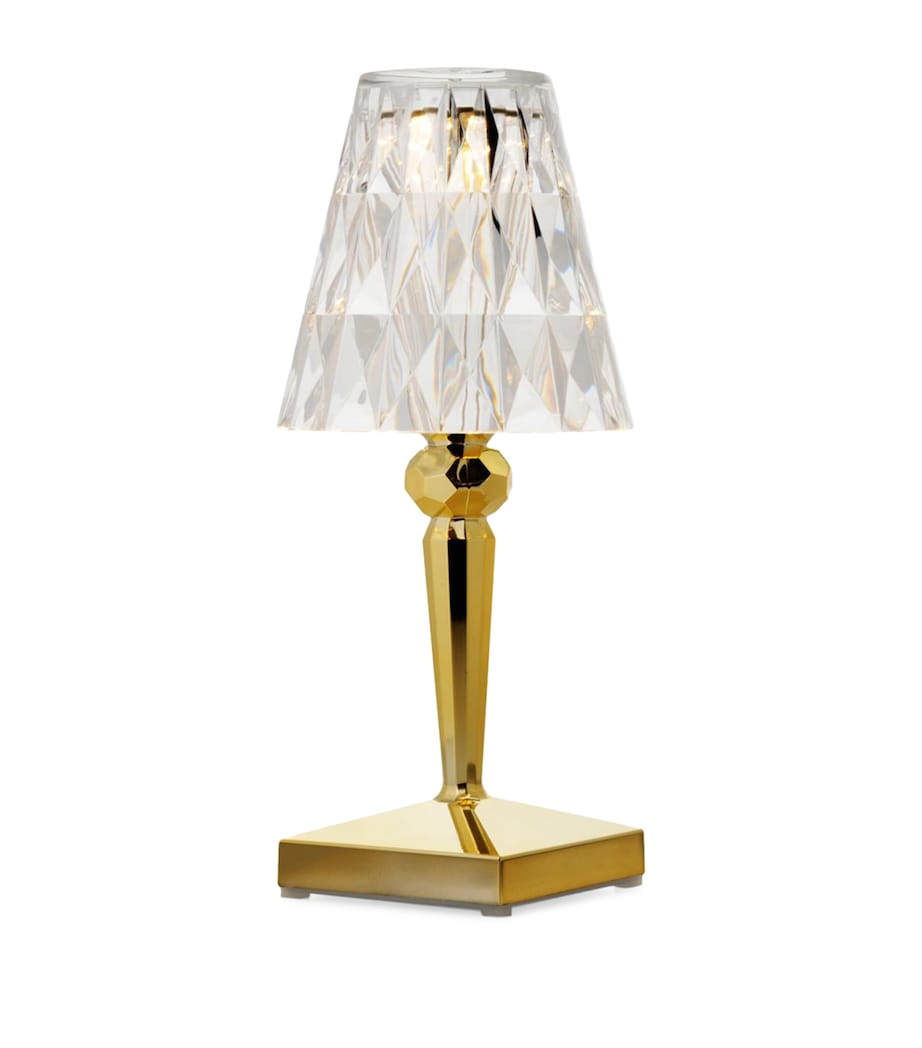 Rechargeable Battery Table Lamp GOLD Image 3