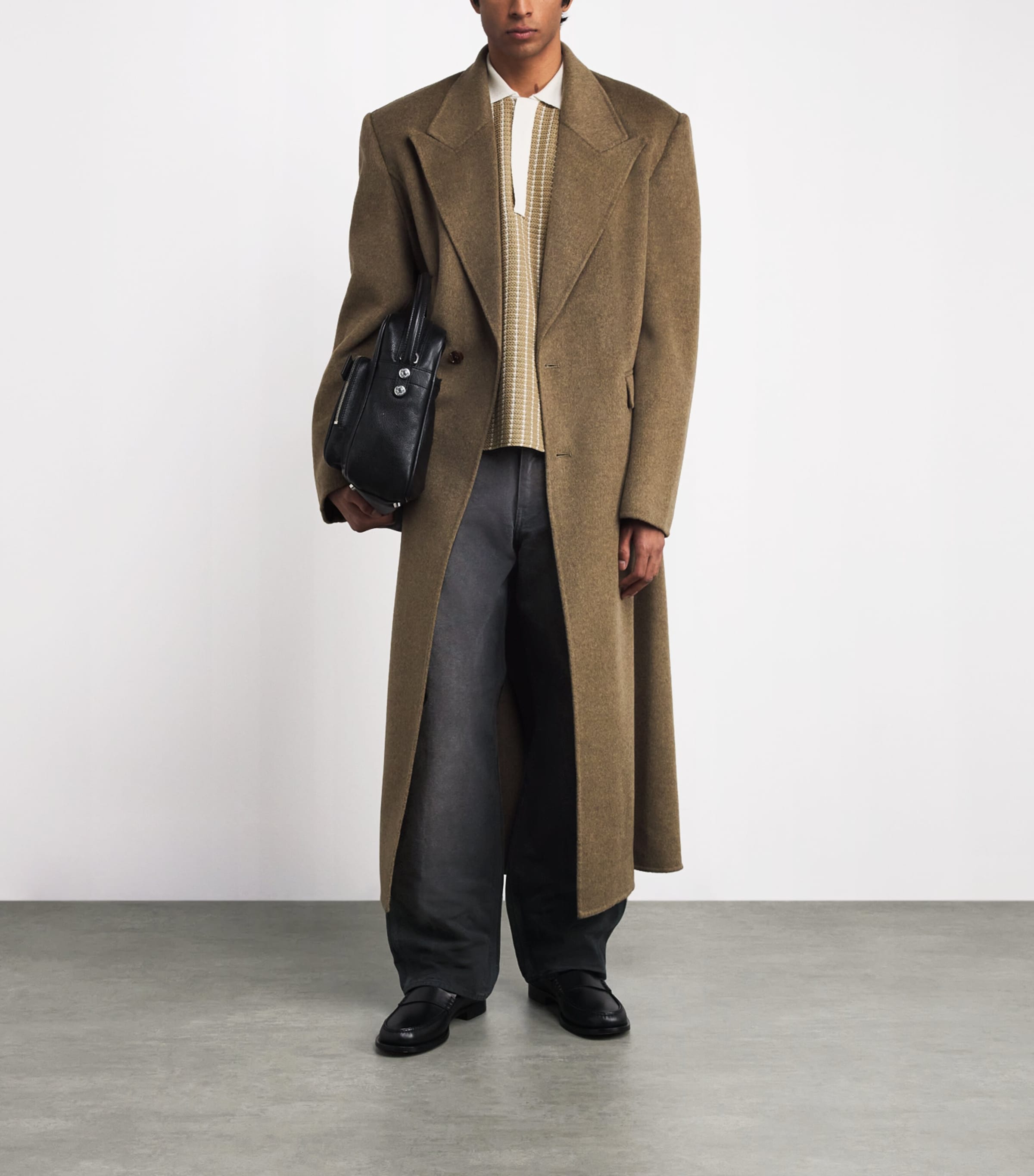 Organic Cotton Painter Straight Jeans FADED BLACK Image 2