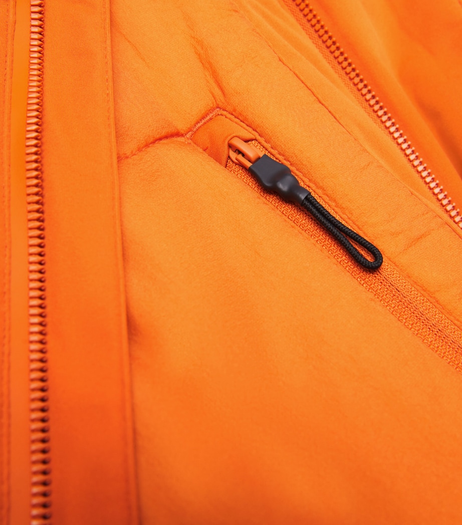 Represent 247 Mens 247 Power Shield Puffer Jacket Rust Image 6