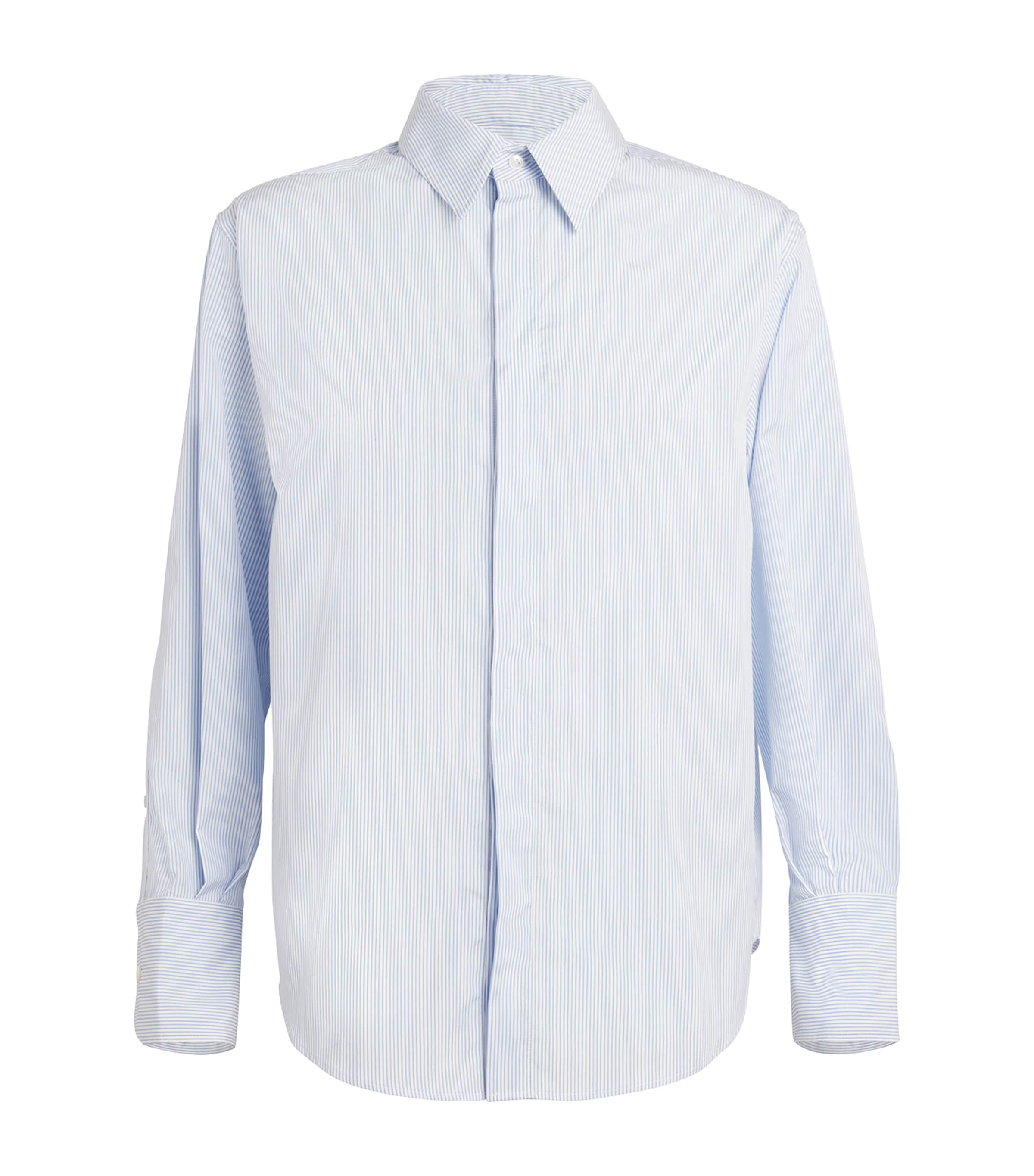 Shop Sa Su Phi Cotton Oxford Shirt