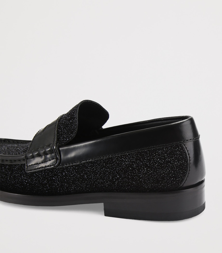 Kurt Geiger London Leather Lombard Loafers Blk/other Image 3