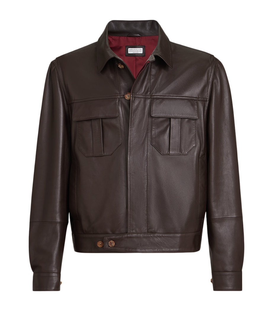 Nappa Leather Jacket CQV27 Image 1