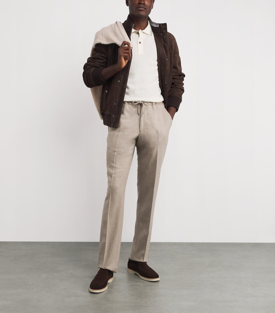 Wool-Cashmere Polo Shirt 10WHITE Image 2