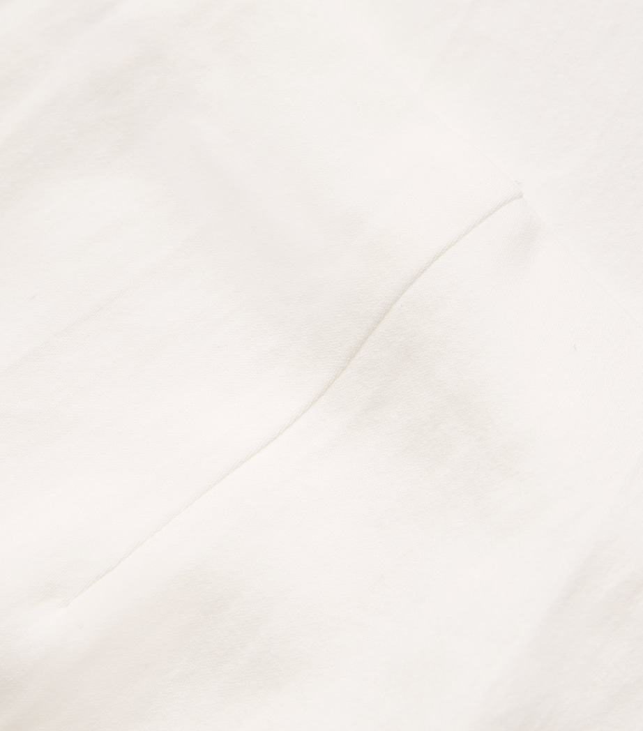 Cotton Walter Flared Trousers 168 CHALK Image 5