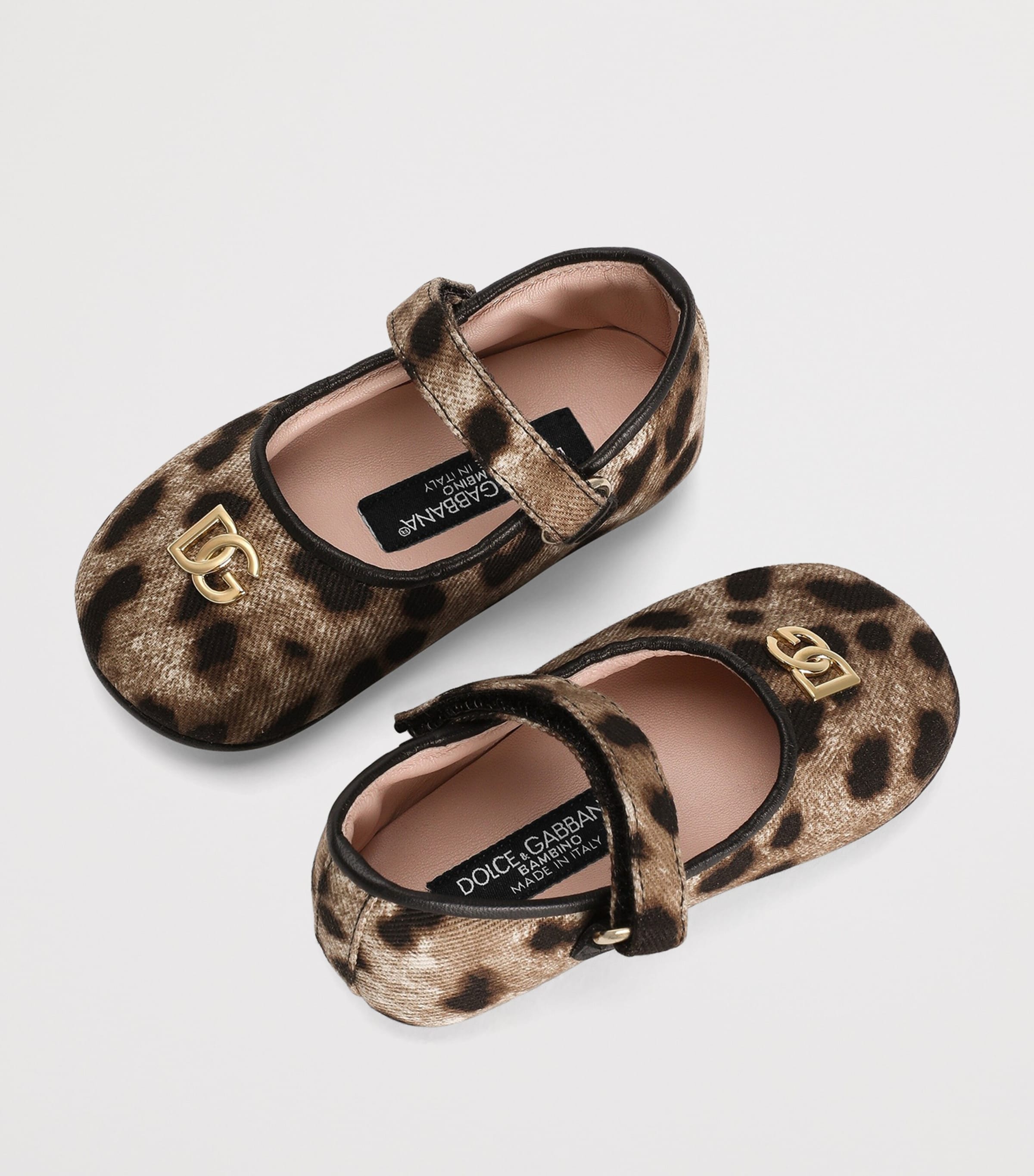 Dolce&Gabbana Kids Leopard Print Ballet Flats N Image 4