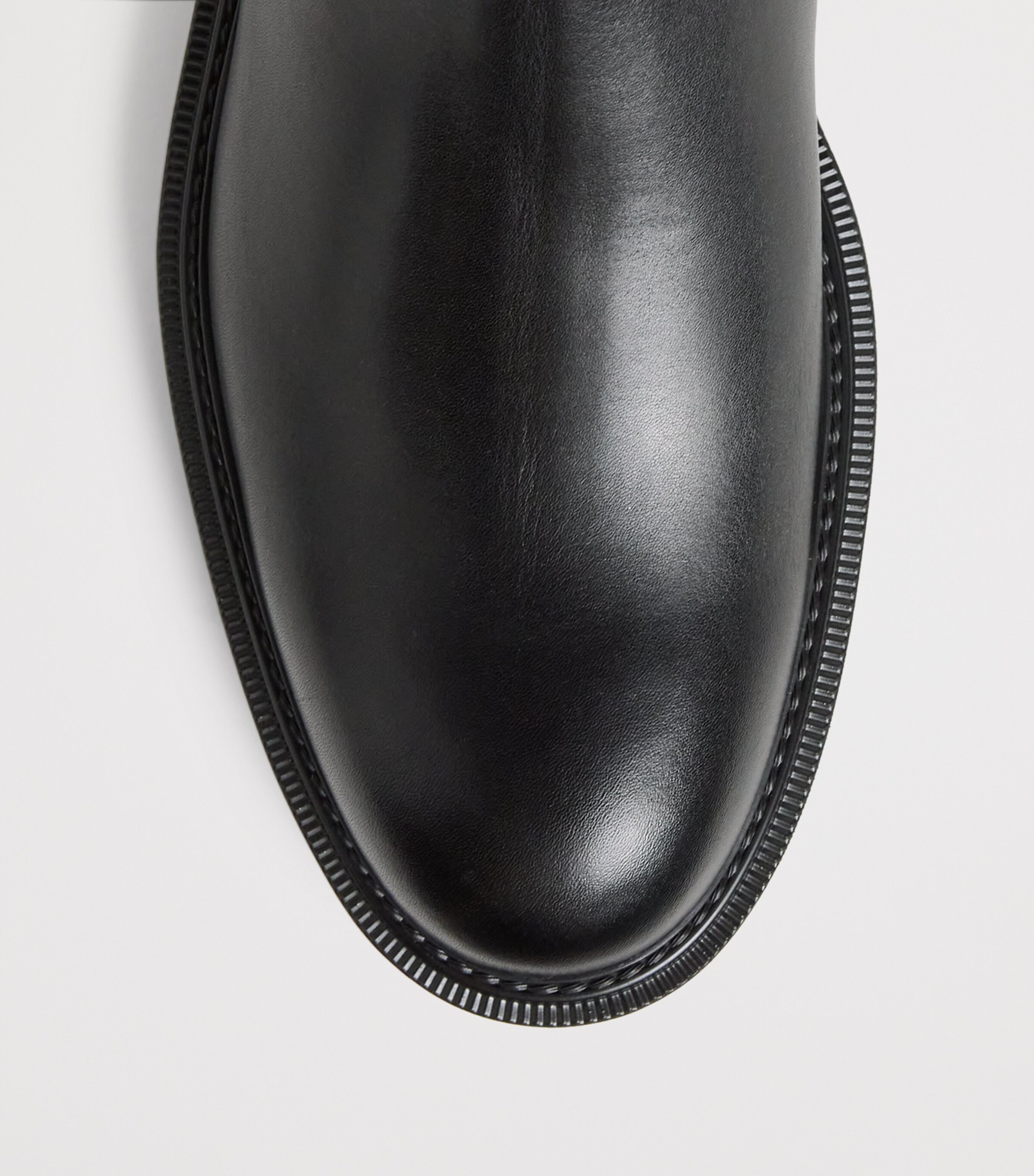 Emporio Armani Black Leather Chelsea Boots | Harrods US