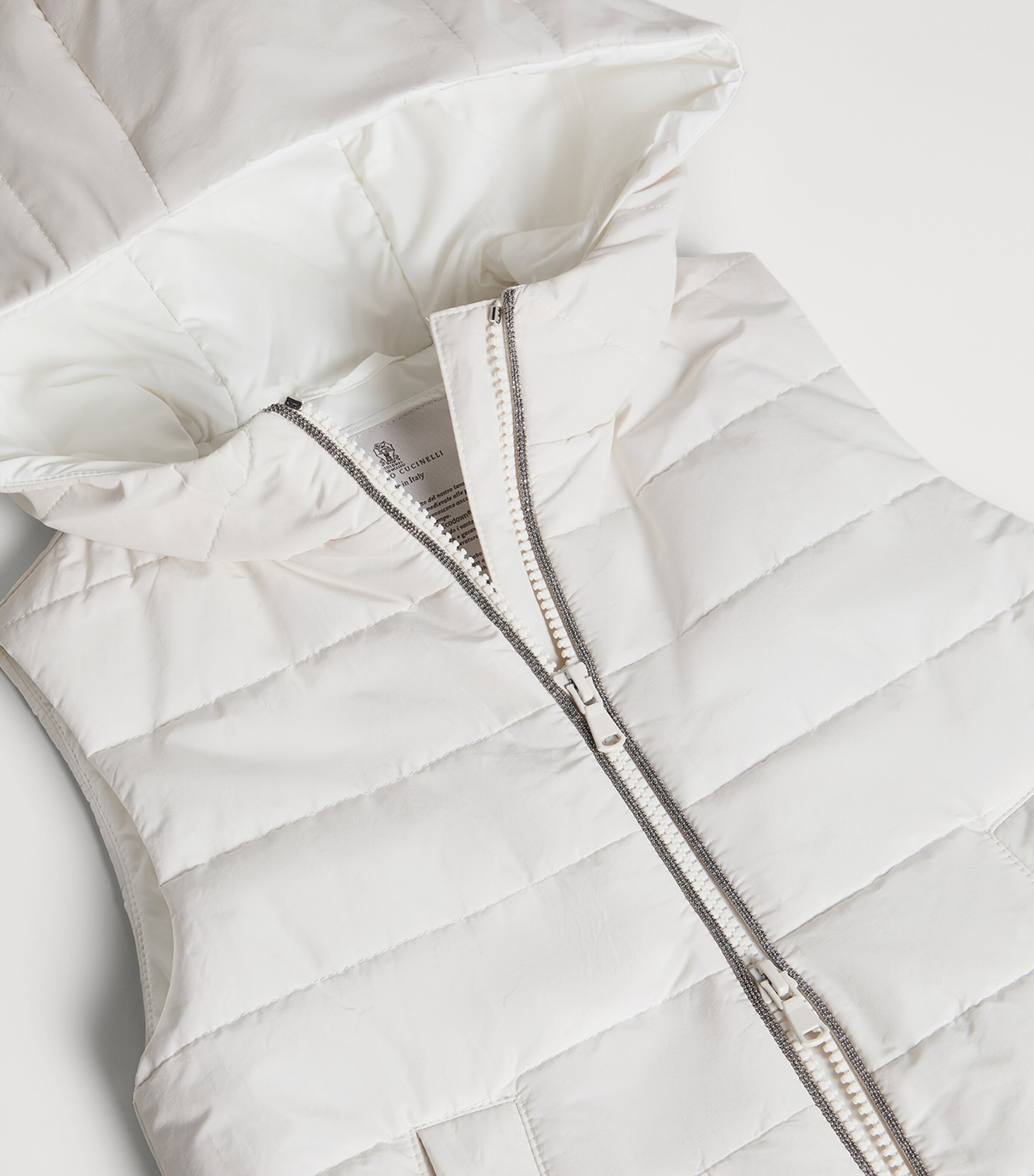 Brunello Cucinelli Kids Padded Monili Gilet (4-6 Years) Image 3