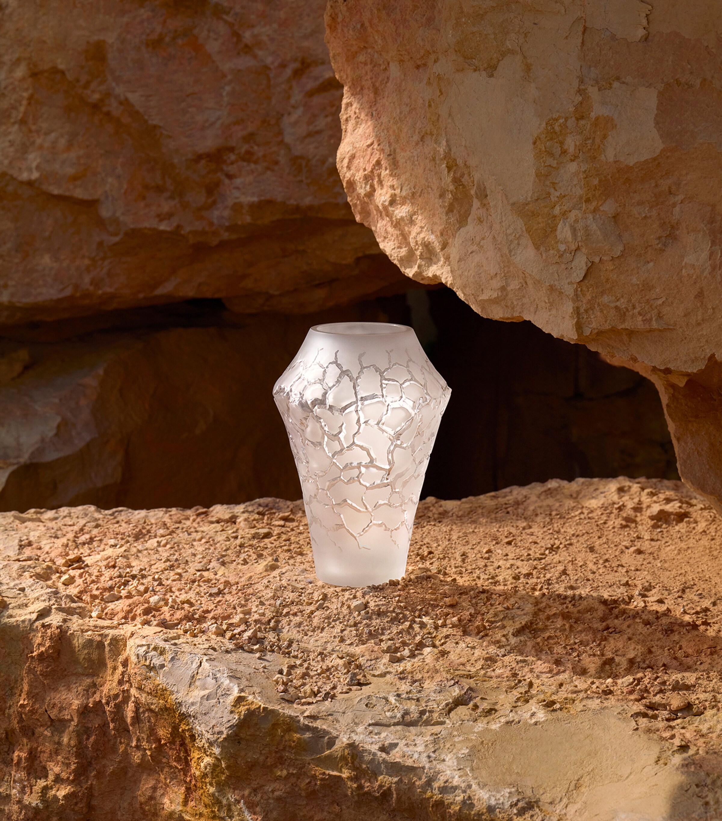 Lalique Crystal Caldera Vase (26cm) | Home Accessories | Vases | Designers | Lalique Lalique Crystal Caldera Vase (26cm) | Home Accessories | Vases | Designers | Lalique