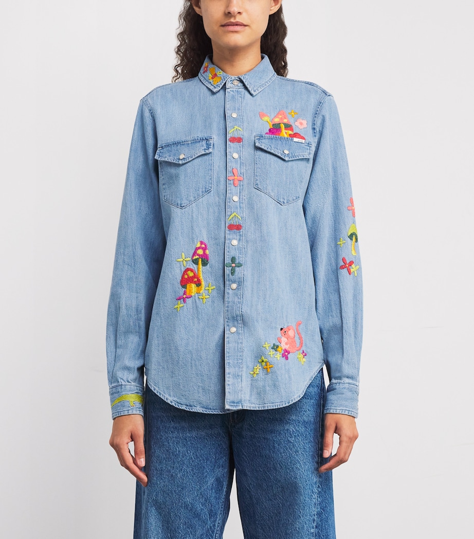 Denim The Honey Shirt CANT FINDMYCLASSROOM Image 3